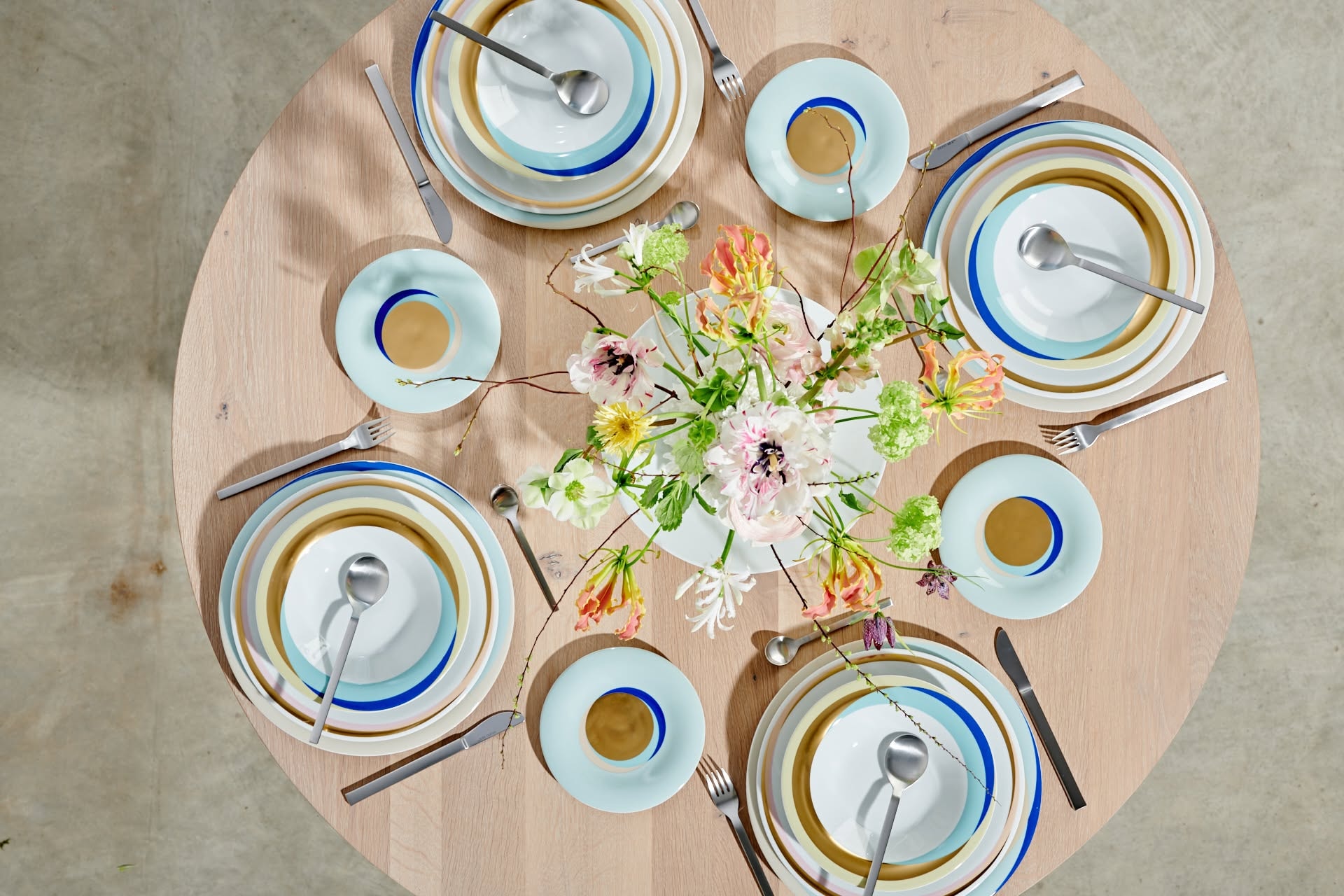 Fürstenberg, Fluen shifting colors, Salad bowl