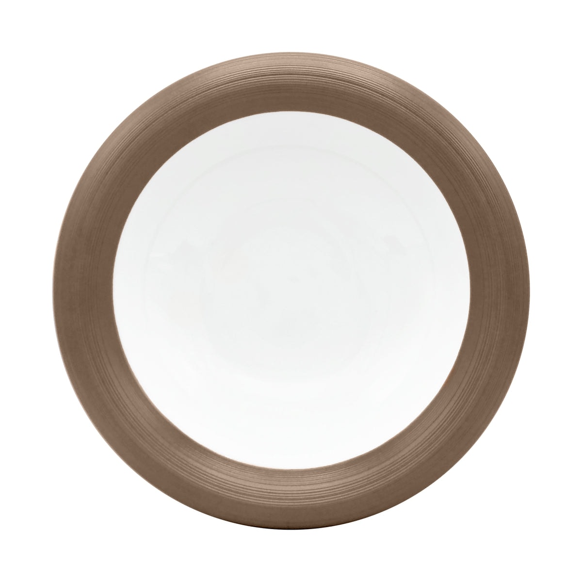 J.L Coquet, Hémisphère Grey Metallic, Bubble soup plate