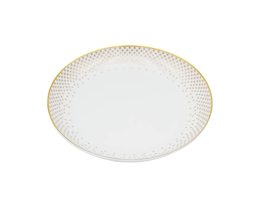 J.L Coquet, Rosace Gold, Pasta plate, small
