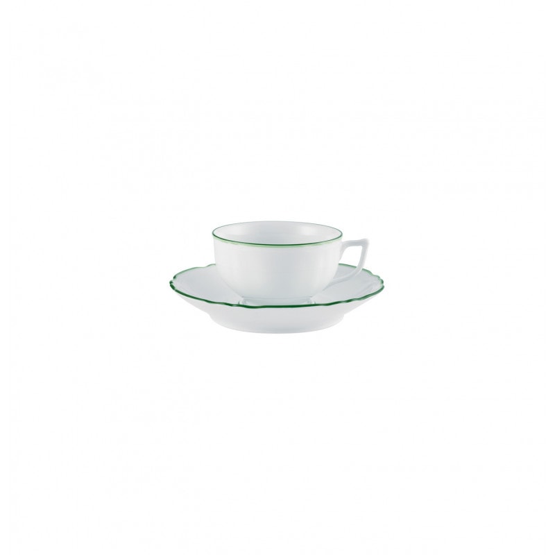 Raynaud, Touraine double filet vert, Tea saucer extra