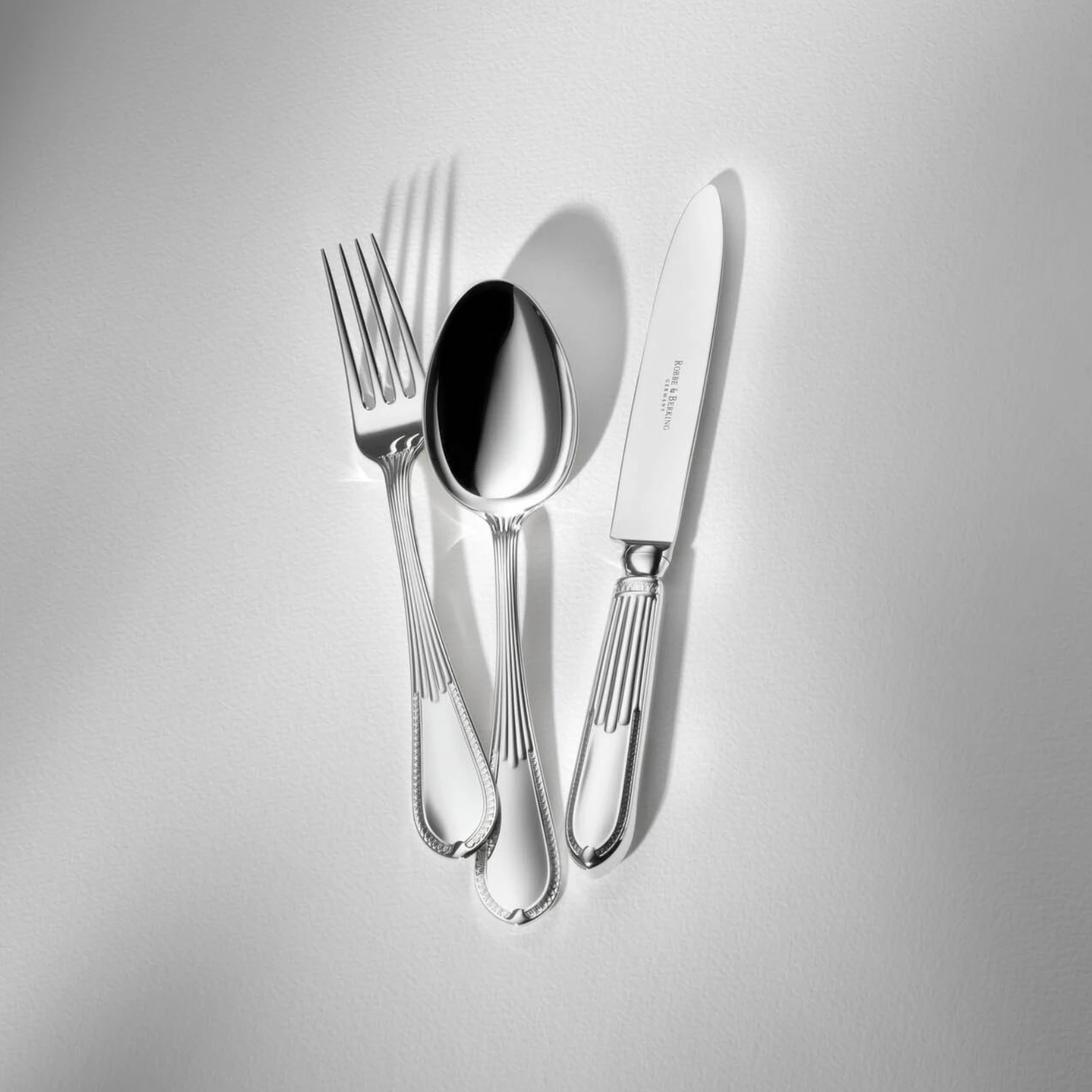Robbe & Berking, Belvedere cutlery, Silver plated, 24-piece set