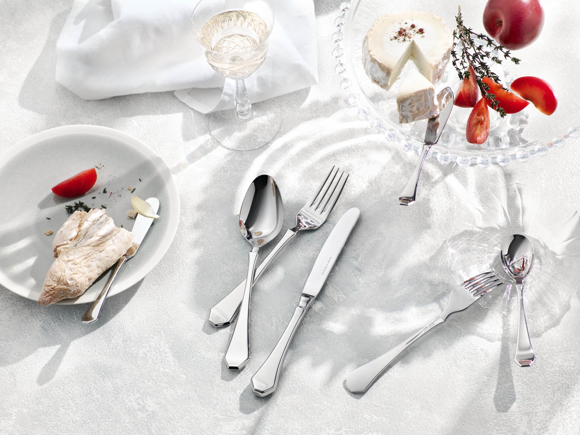 Robbe & Berking, Baltic cutlery, stainless steel, Coffee spoon