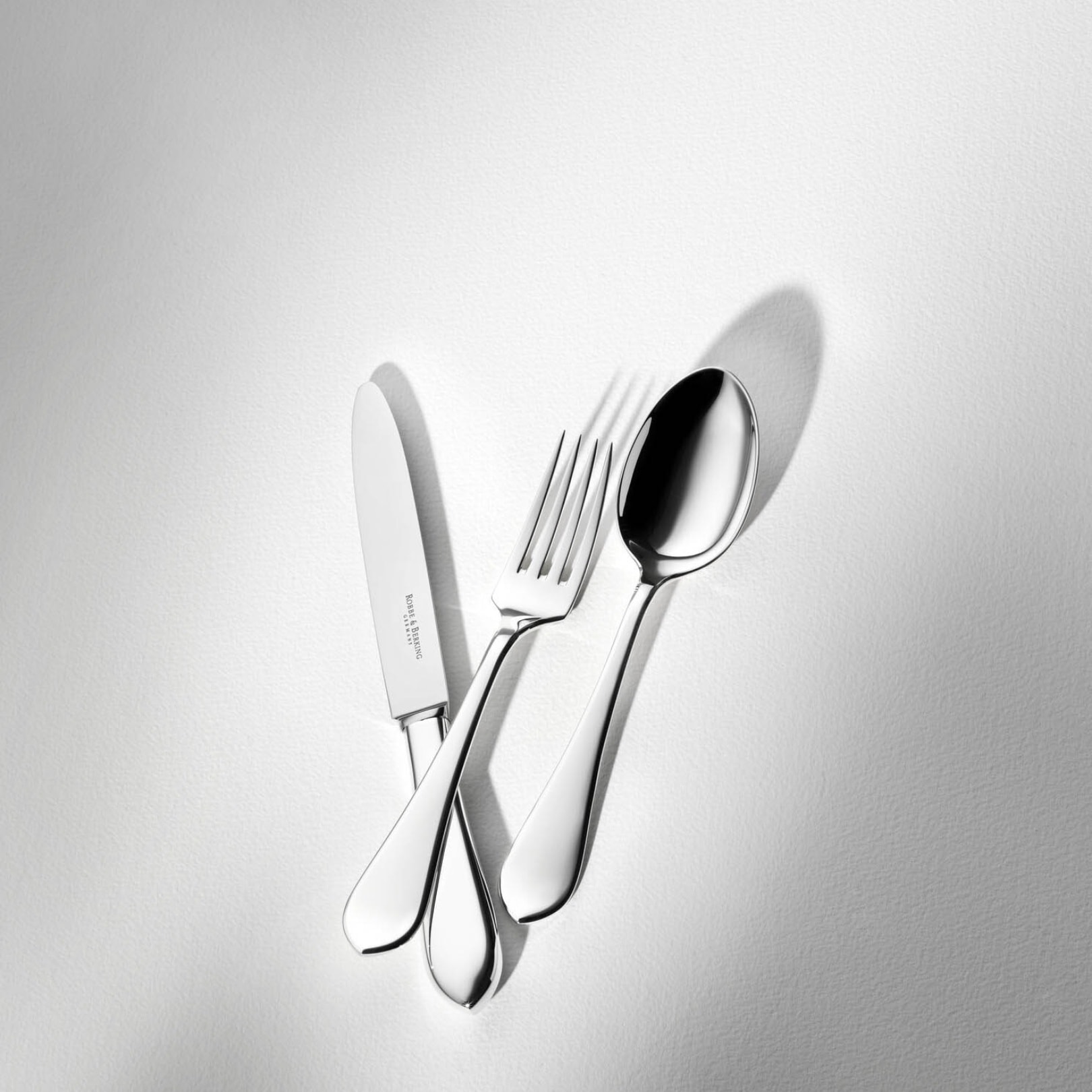 Robbe & Berking, Eclipse cutlery, sterling silver, 5-piece place setting