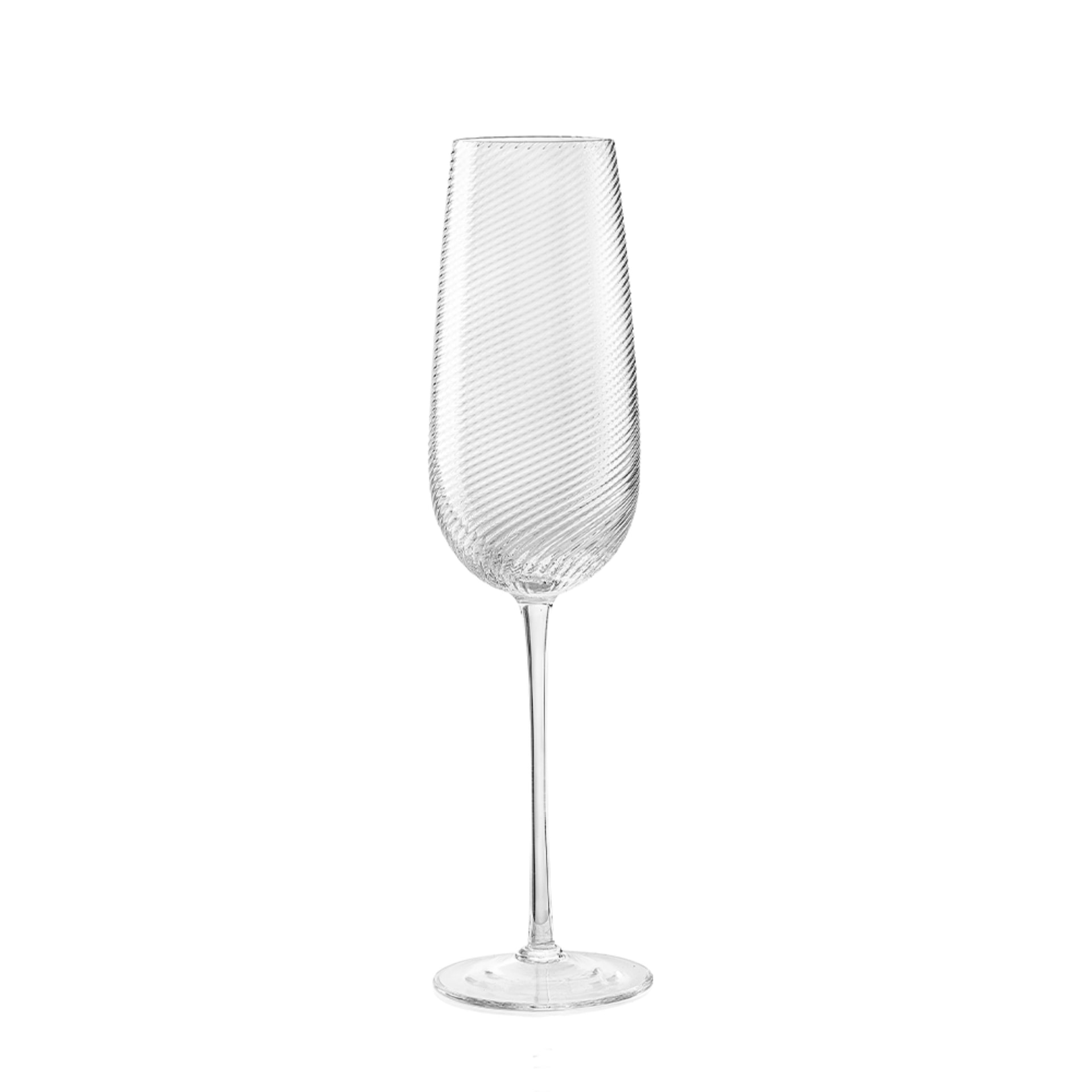 Nason Moretti, Tolomeo glasses, Flutes set of 6