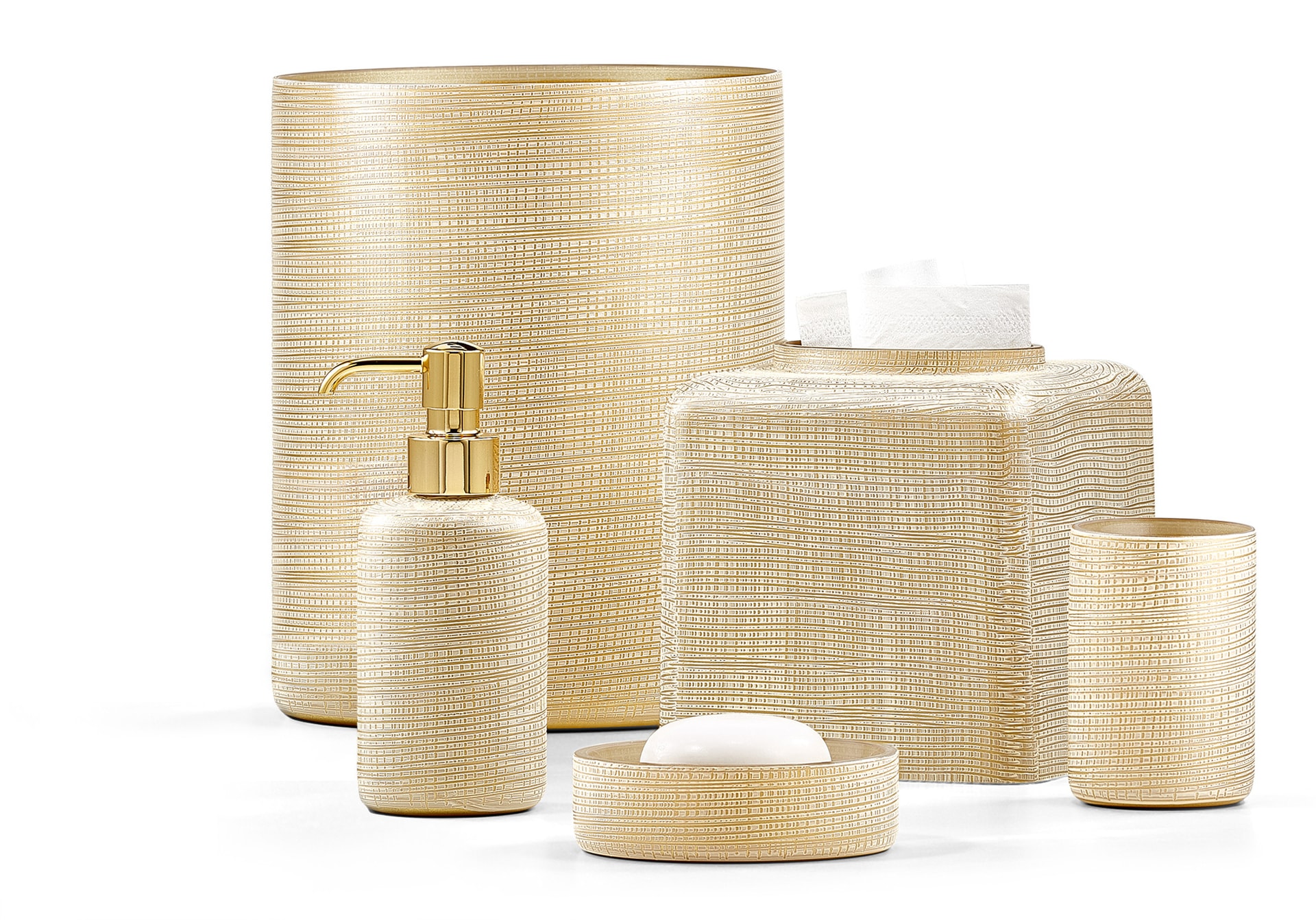 Labrazel, Woven gold, Tissue cover