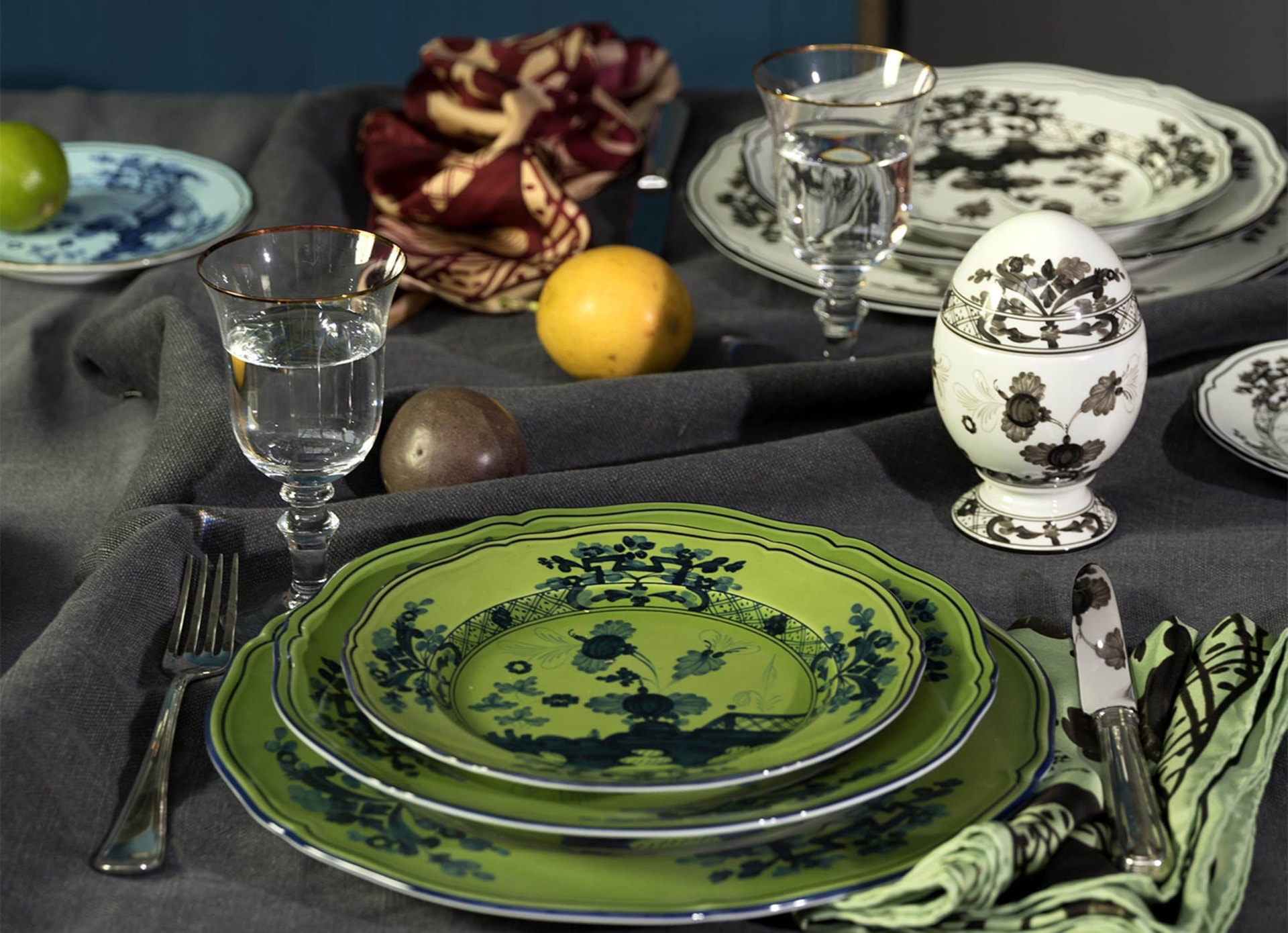 Ginori 1735, Oriente Italiano, Dessert plate