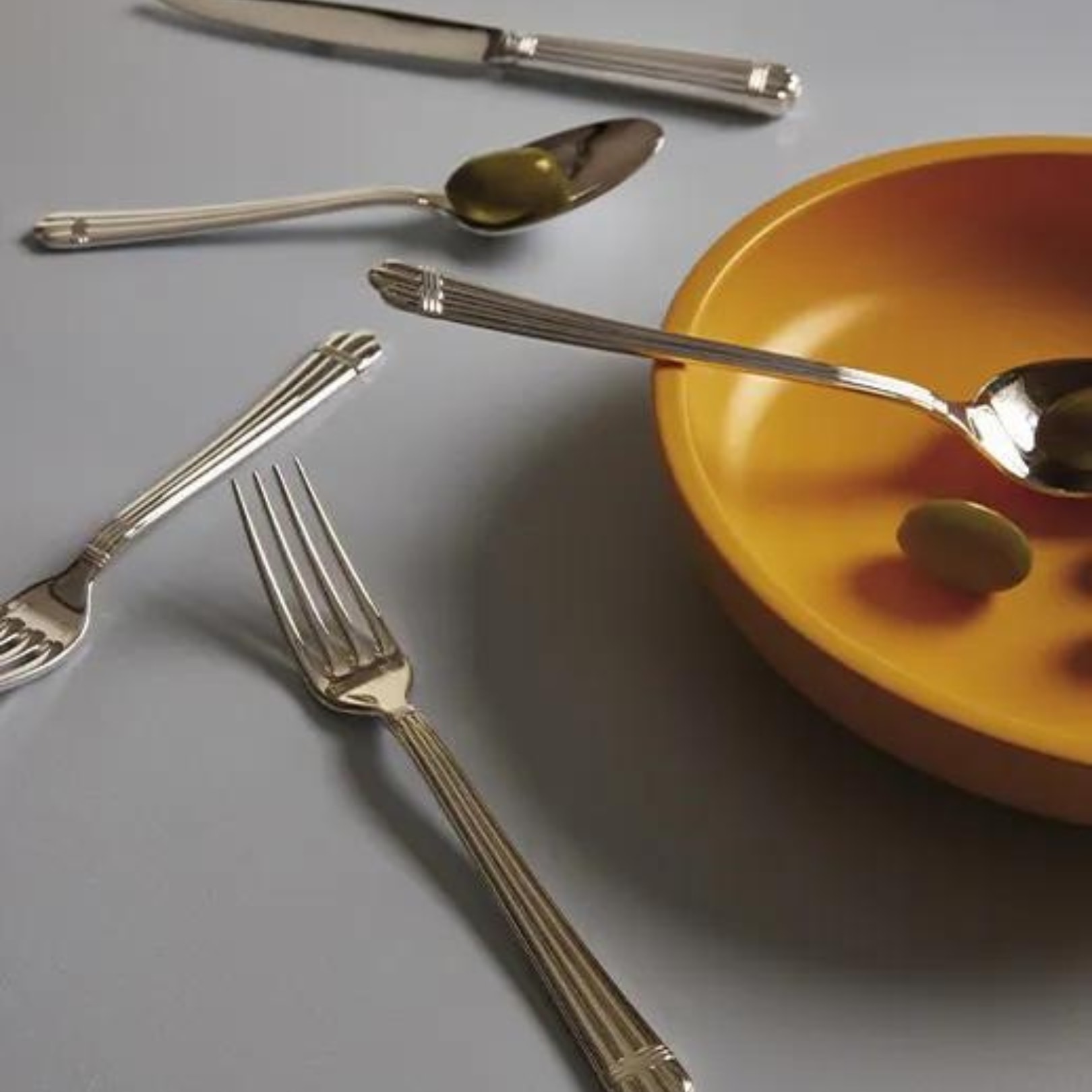 Christofle, Aria cutlery, sterling silver, Gravy ladle