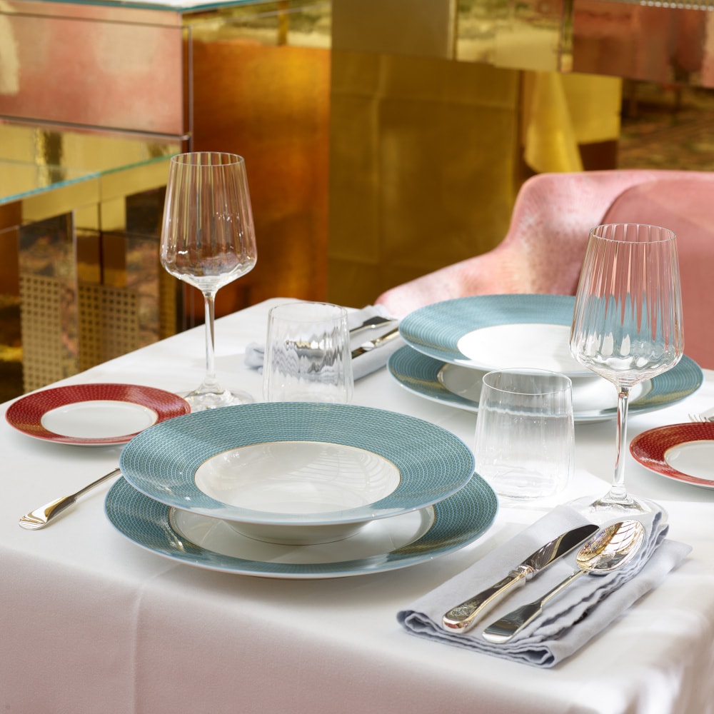 Fürstenberg, Carlo tessuto, Deep plate, large