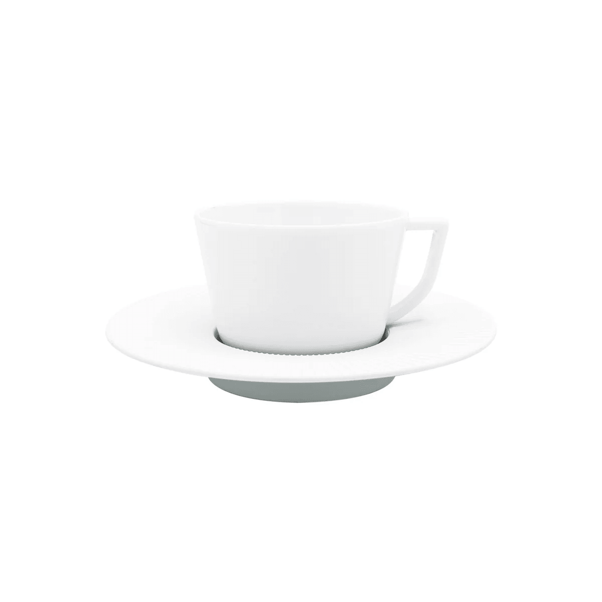 J.L Coquet, Bolero White Satin, Coffee saucer