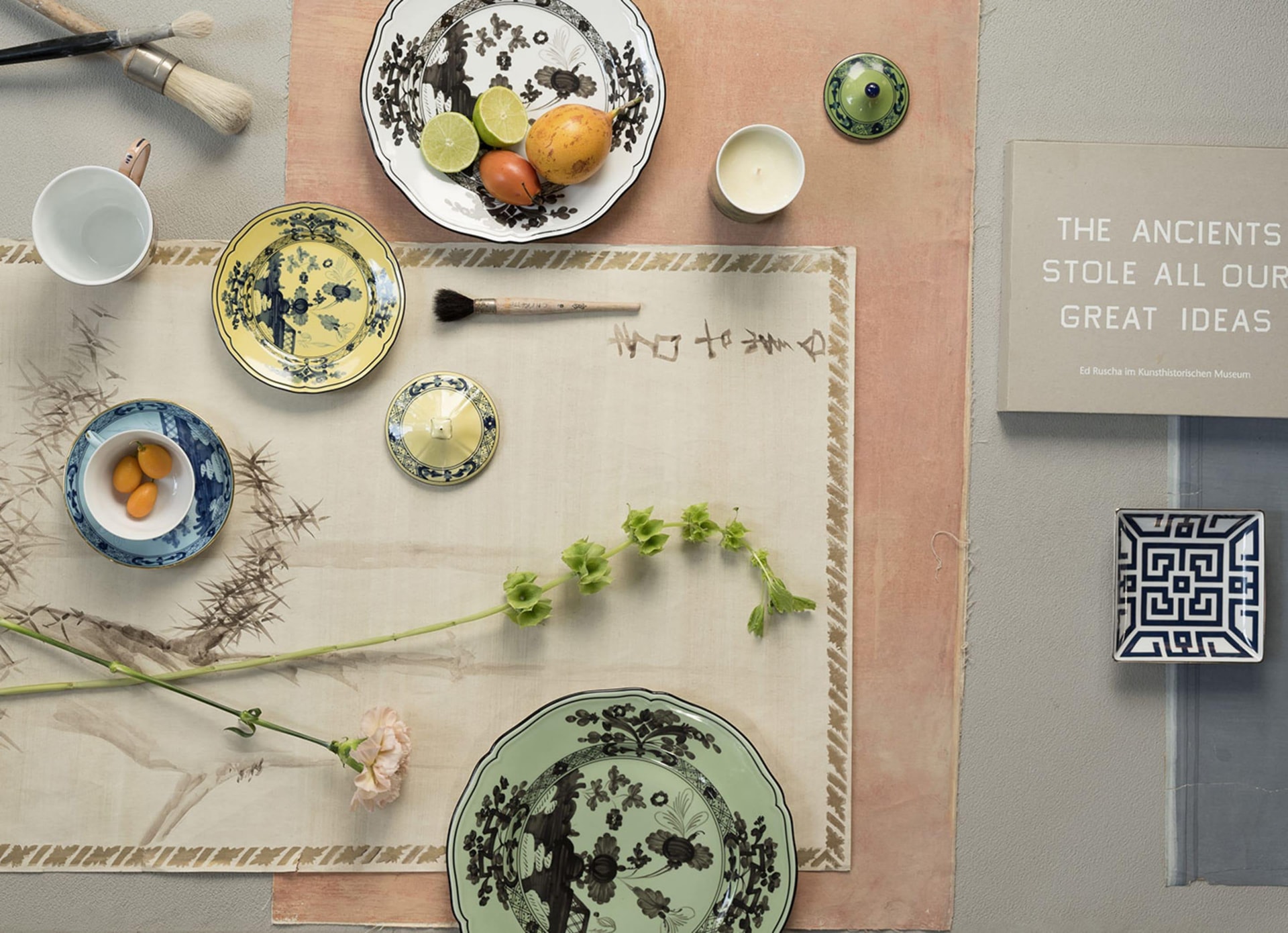 Ginori 1735, Oriente Italiano, Flat plate