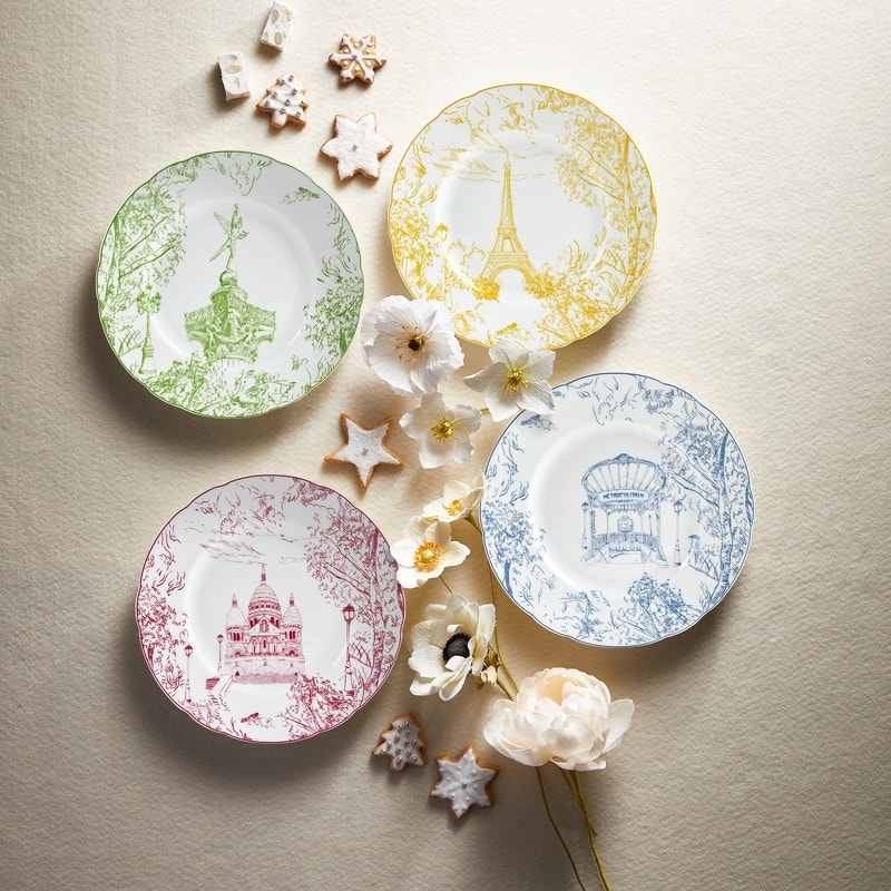 Bernardaud, Tout Paris, Oval platter