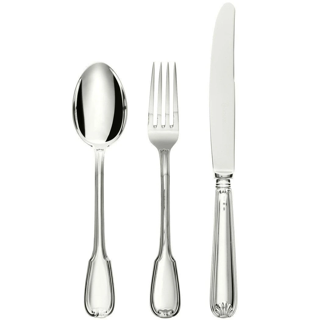 Schiavon, Francese cutlery, silver plated, Carving fork