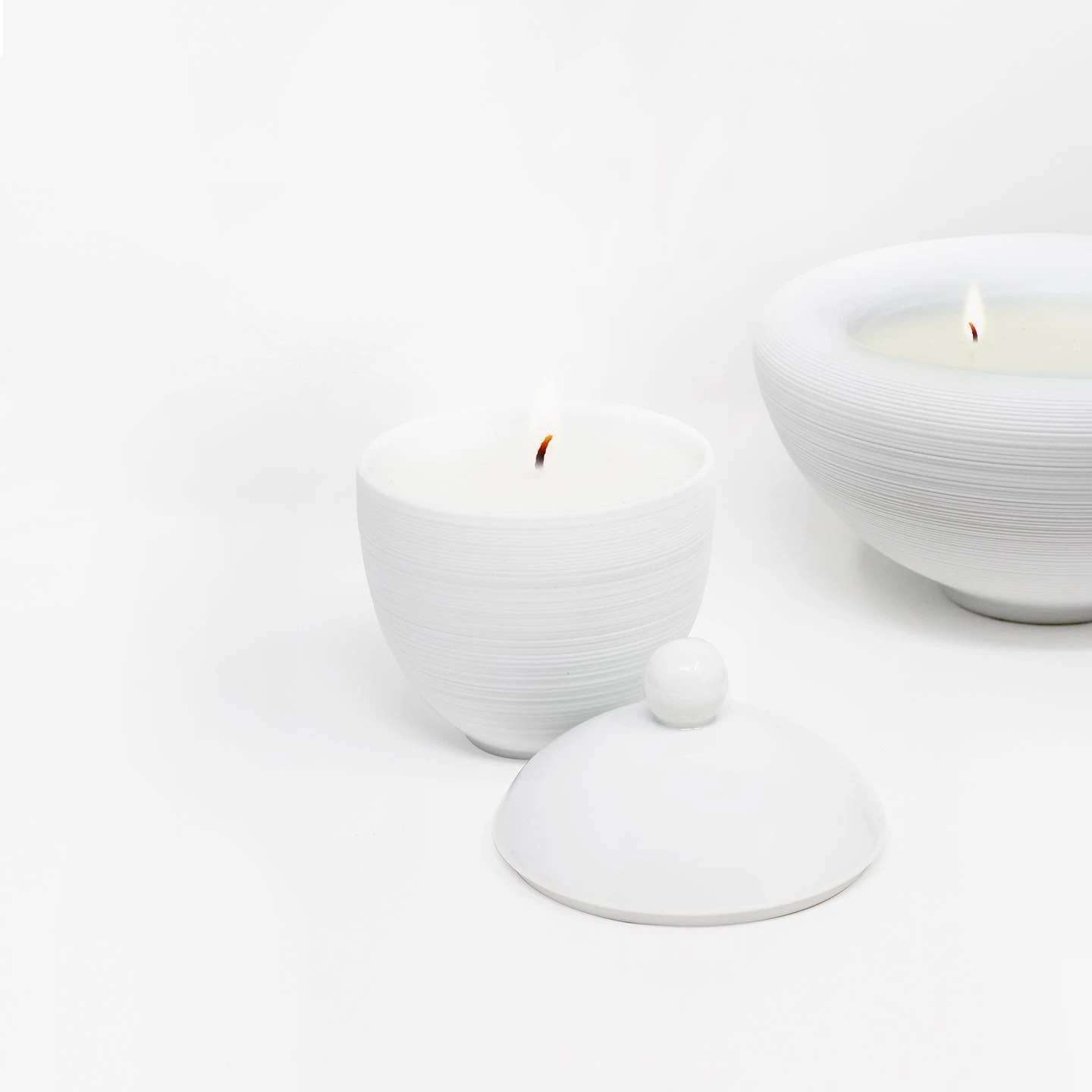 J.L Coquet, Hémisphère White Satin, Soup bowl