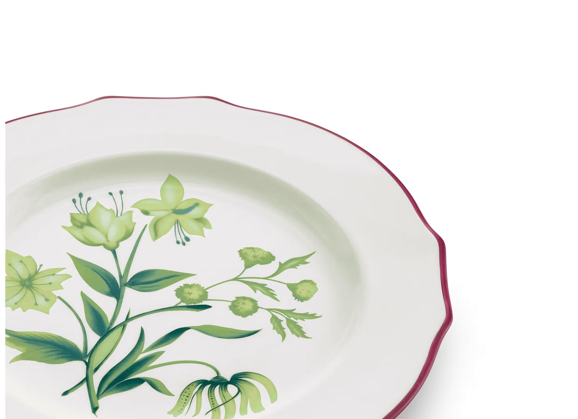 Ginori 1735, Florenza, Dessert plate, acanto white