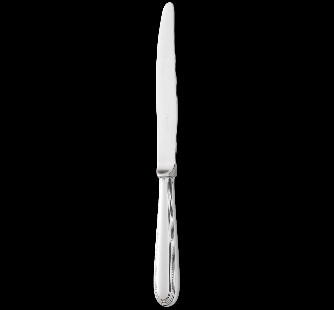 Christofle, Perles cutlery, stainless steel, Dinner knife