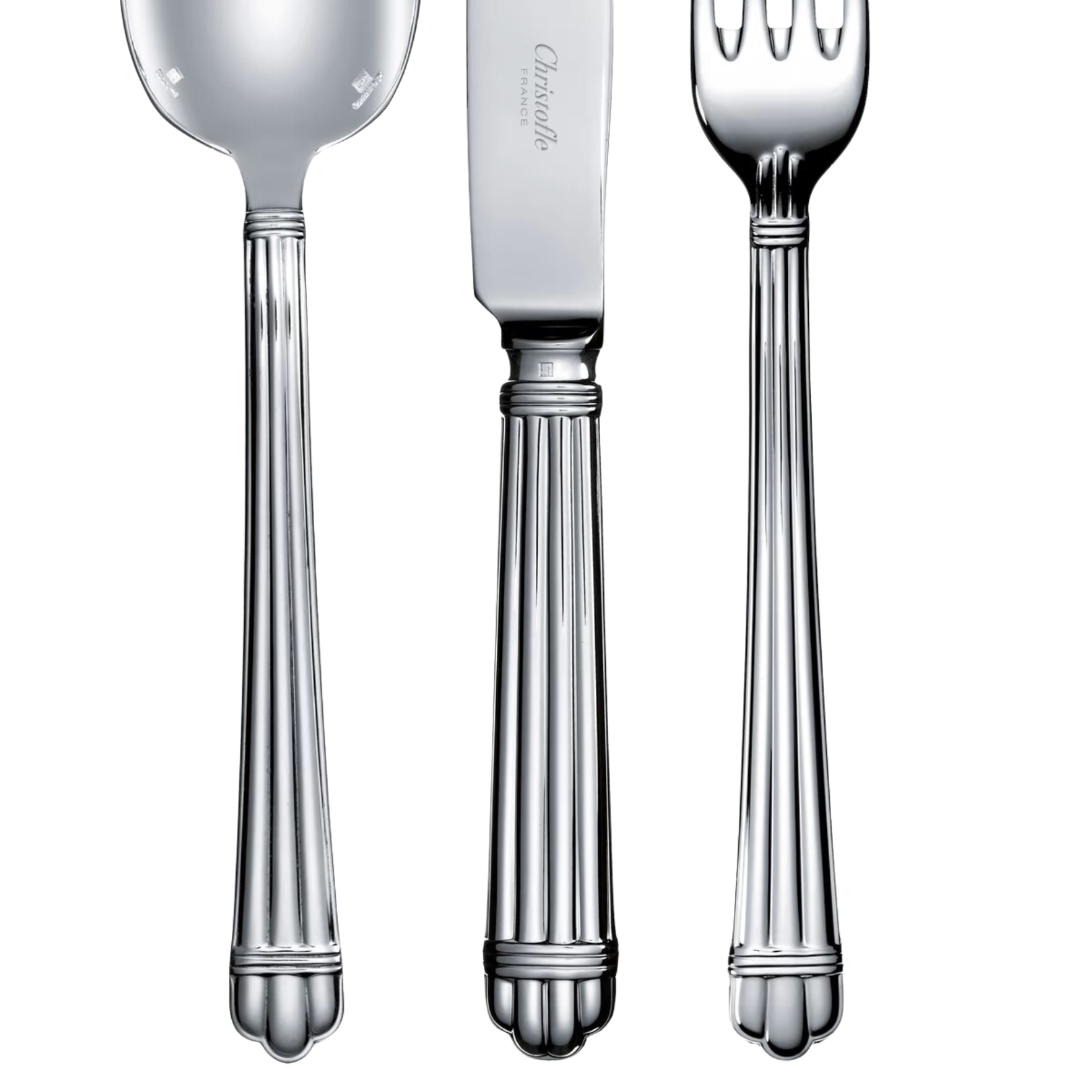 Christofle, Aria cutlery, sterling silver, Dinner fork