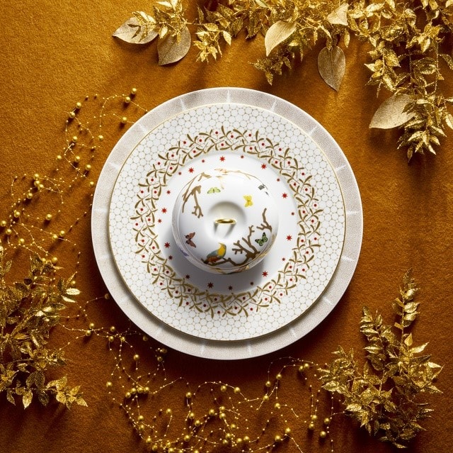 Bernardaud, Noël, Large fruit bowl