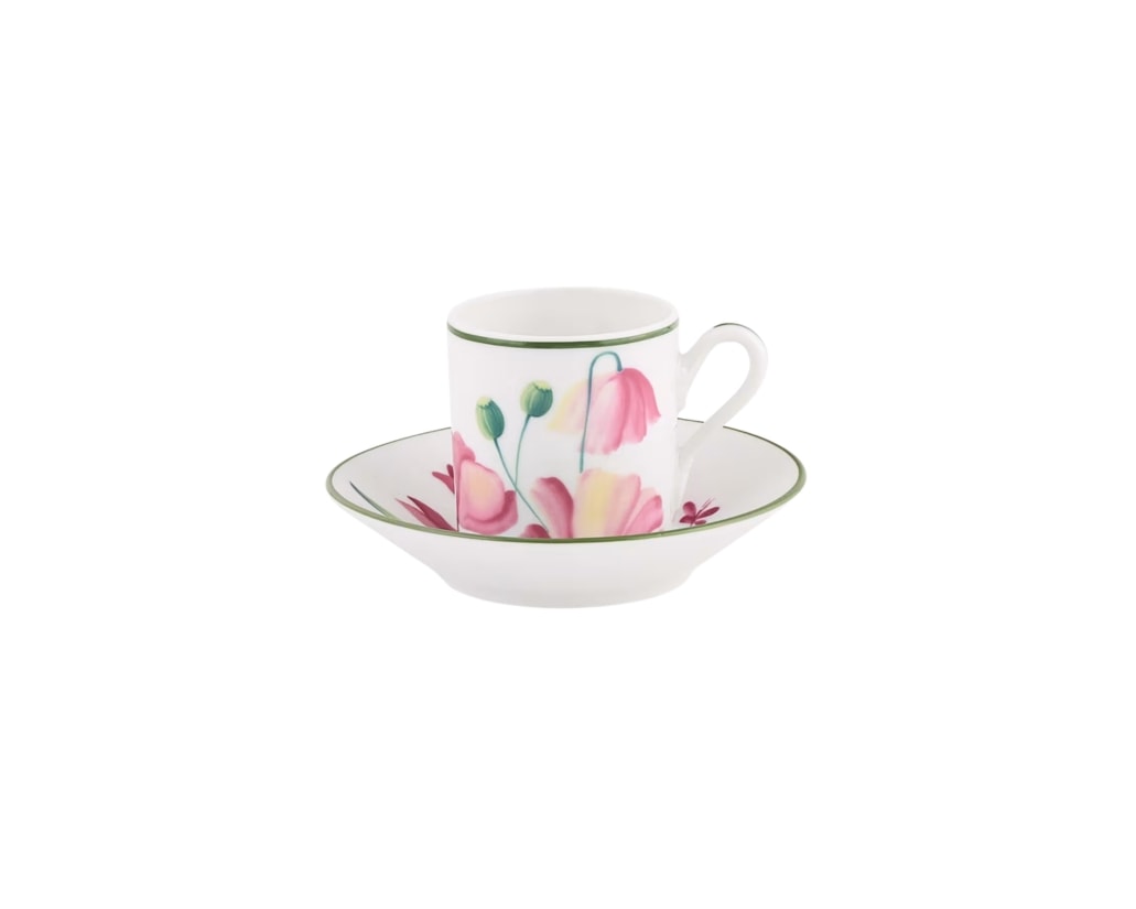Ginori 1735, Florenza, Set of 2 coffee cups and saucers