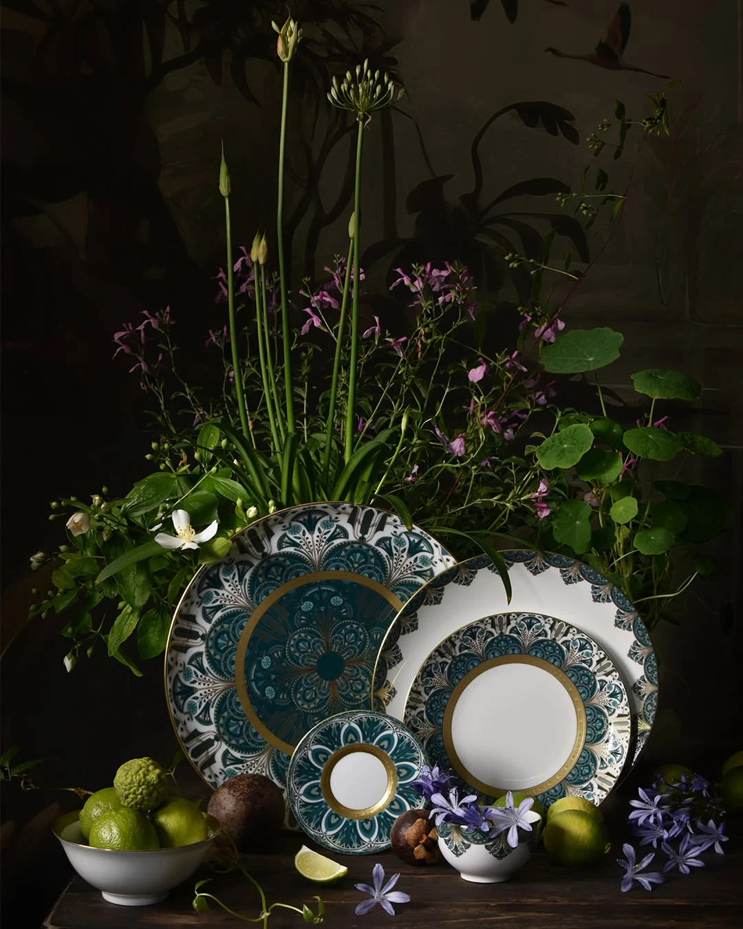 Haviland, Rêves du Nil Gold, Dinner plate