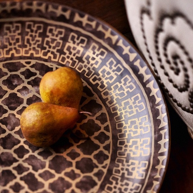L'Objet, Fortuny, Ashanti round platter