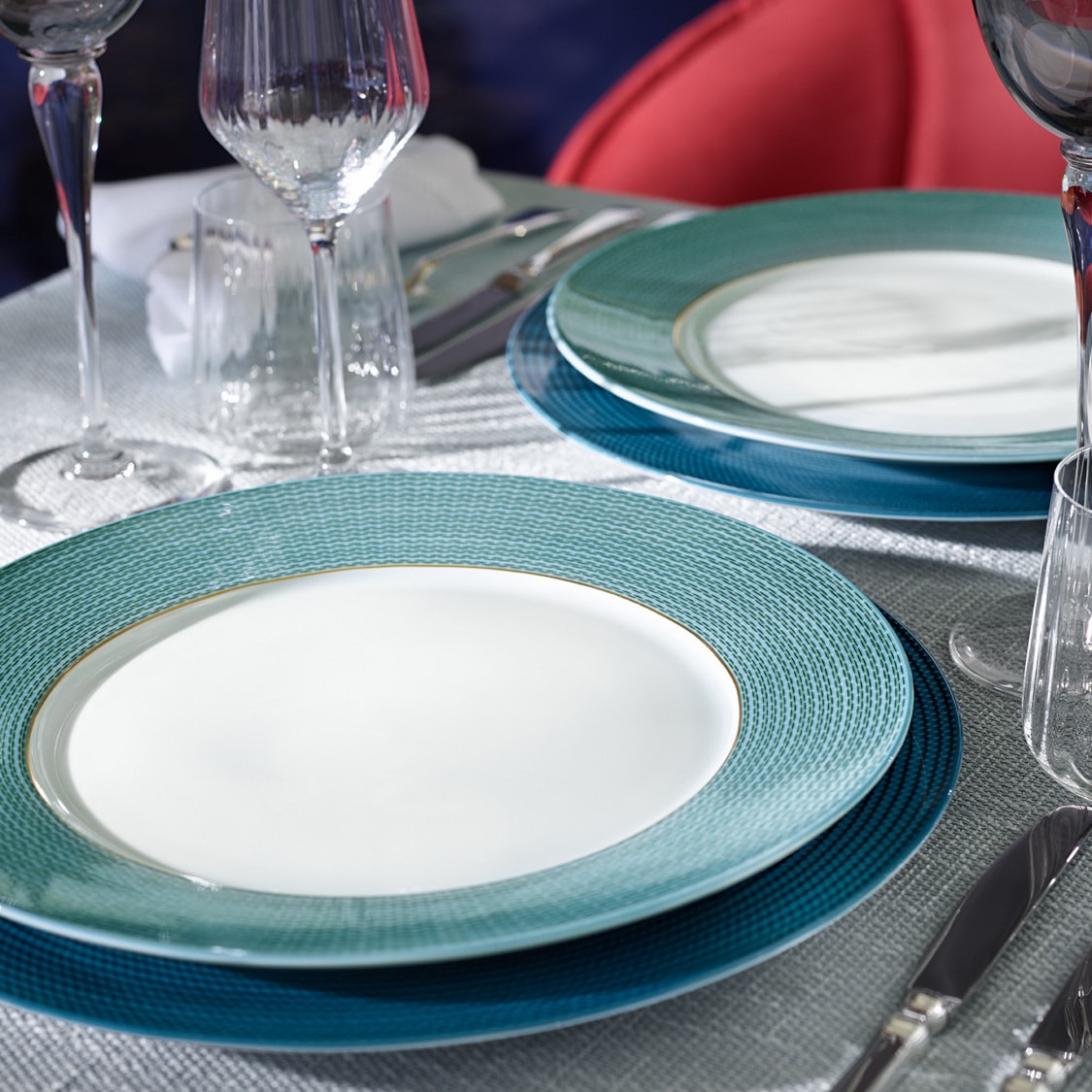 Fürstenberg, Carlo tessuto, Dinner plate