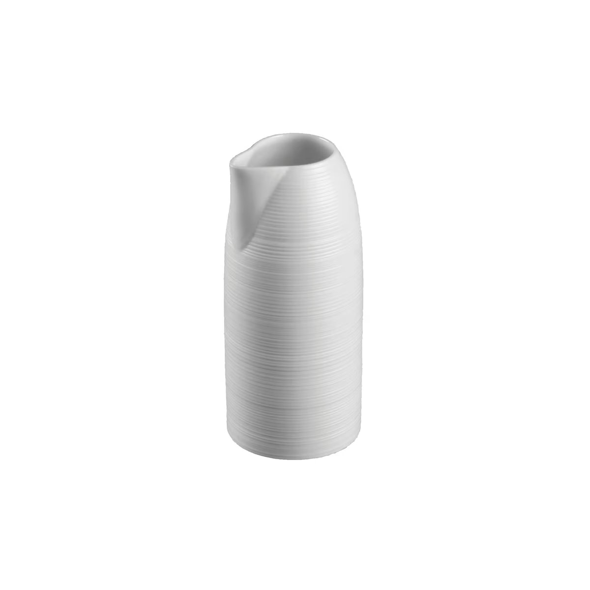 J.L Coquet, Hémisphère White Satin, Sake jug, large