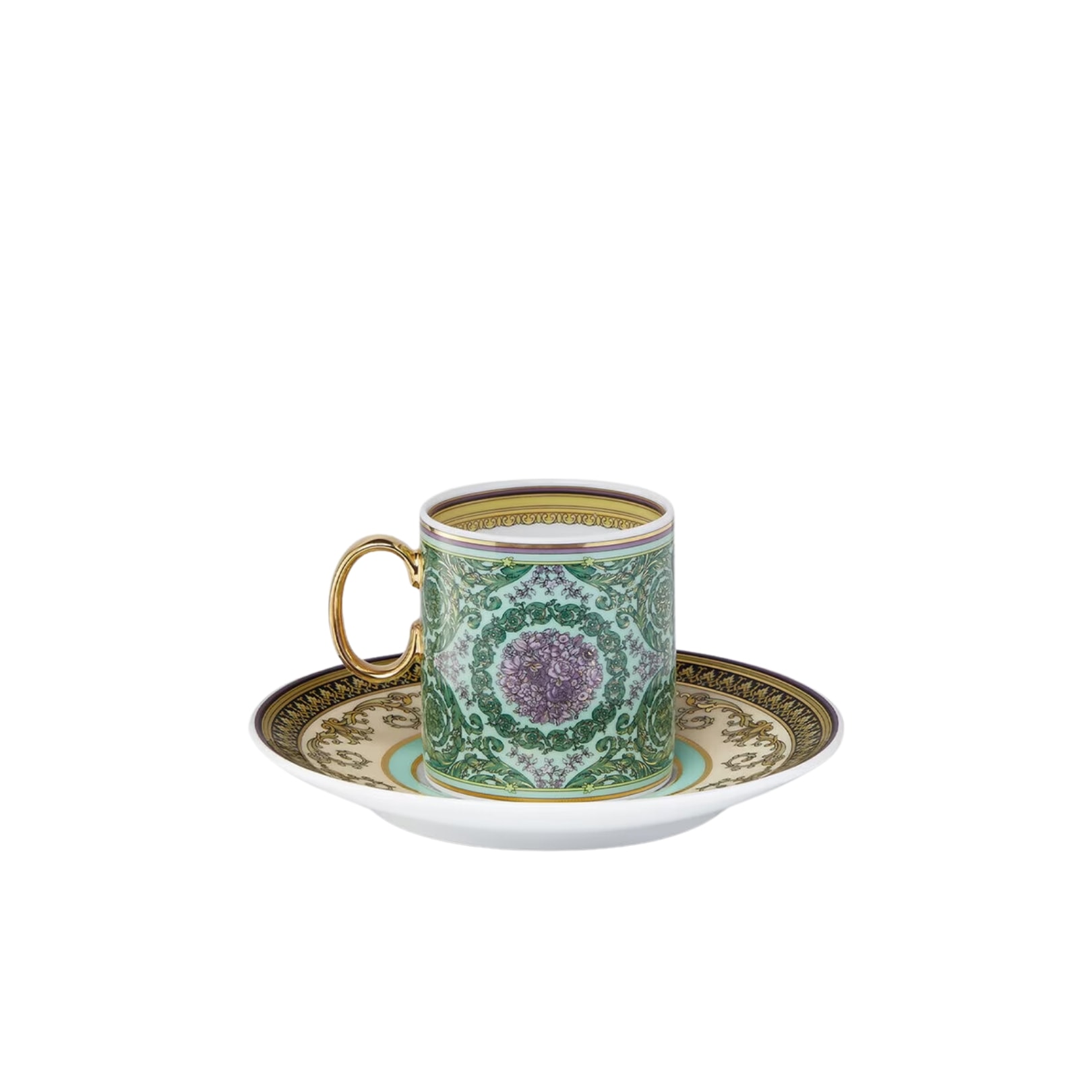 Versace, Barocco mosaic, Espresso cup and saucer