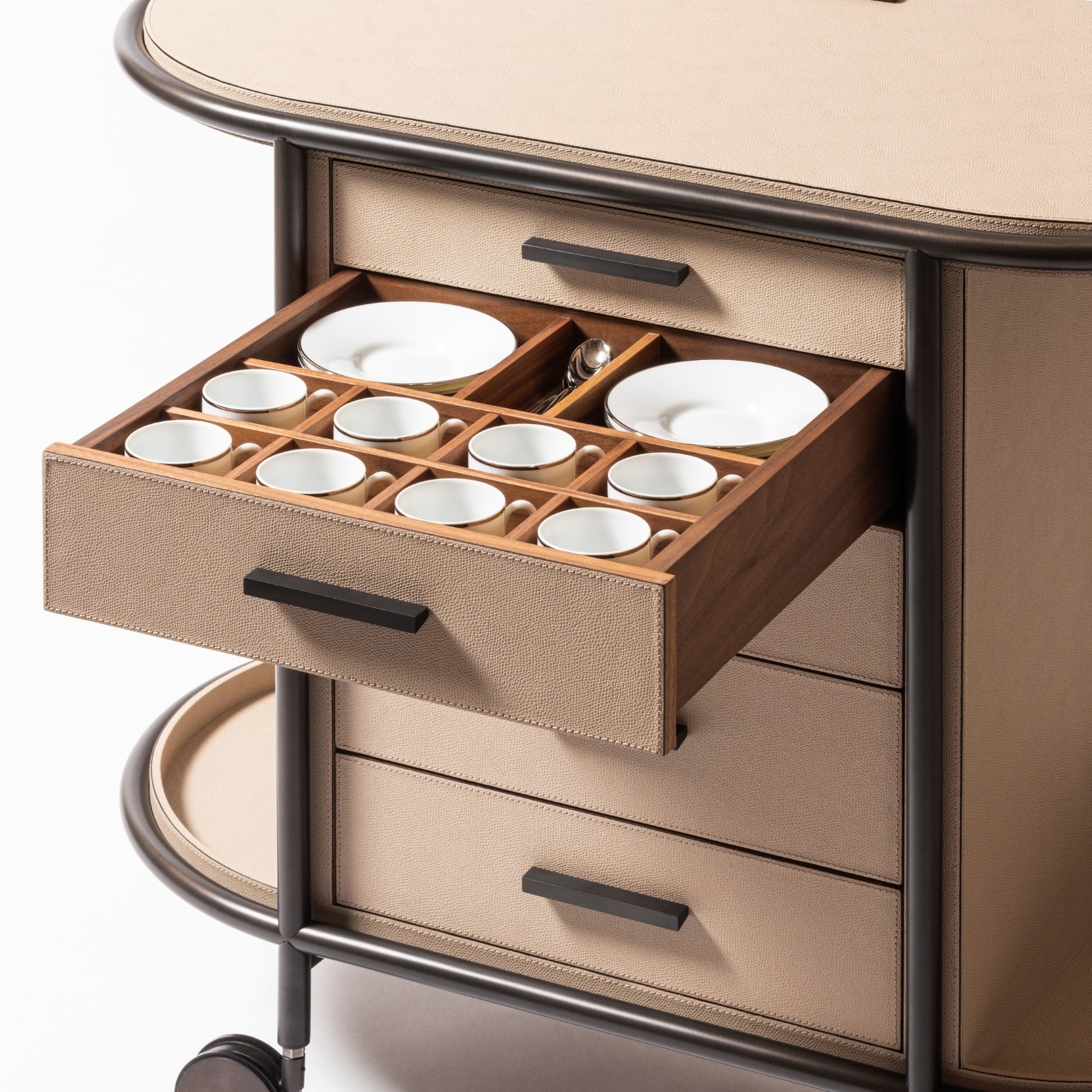 Giobagnara, Сoffee machines and accessories, Arcade coffee and tea cart oval