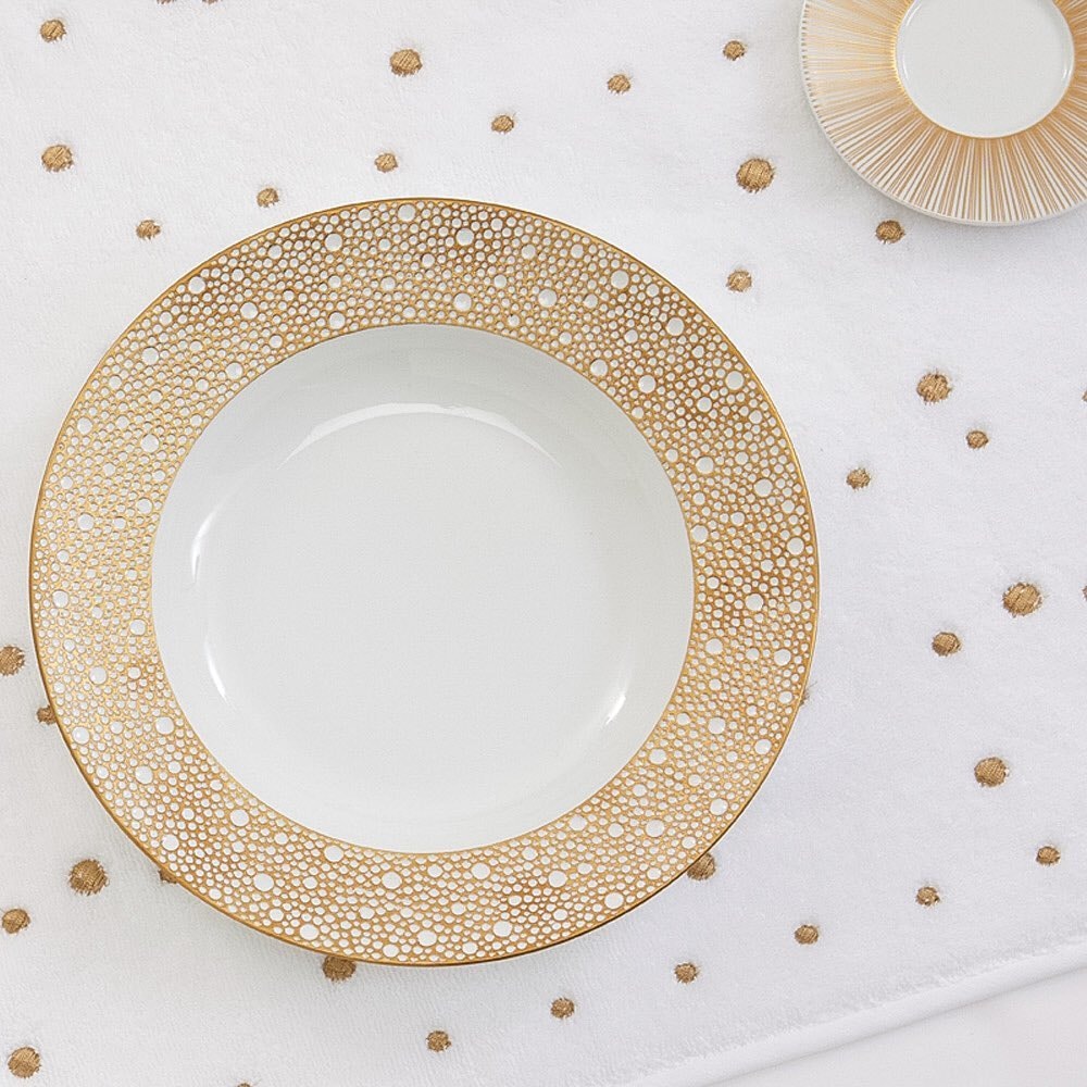 Bernardaud, Ecume Mordoré, Presentation plate