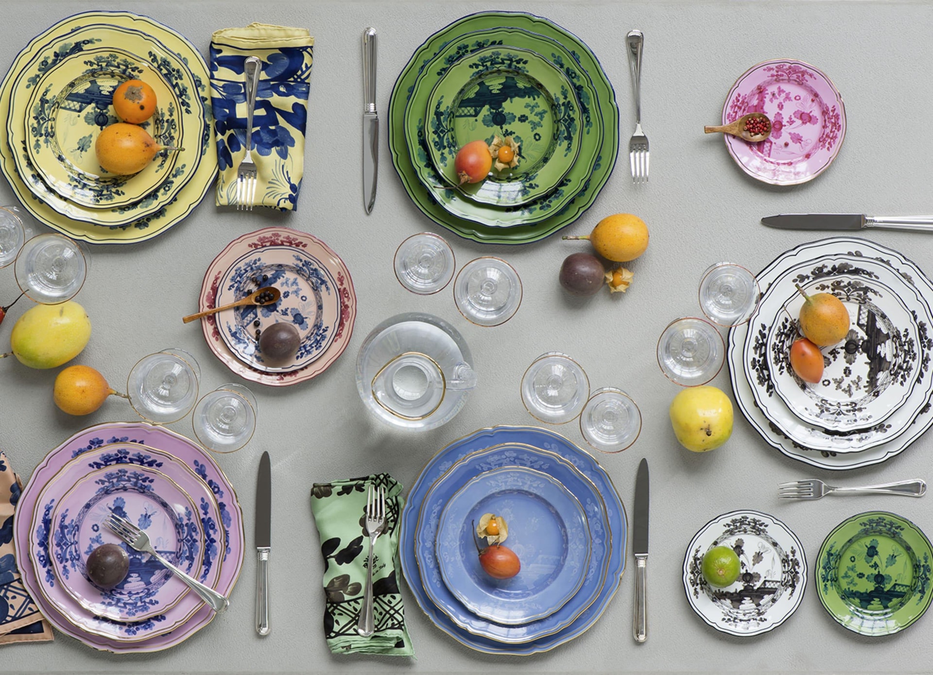 Ginori 1735, Oriente Italiano, Dessert plate