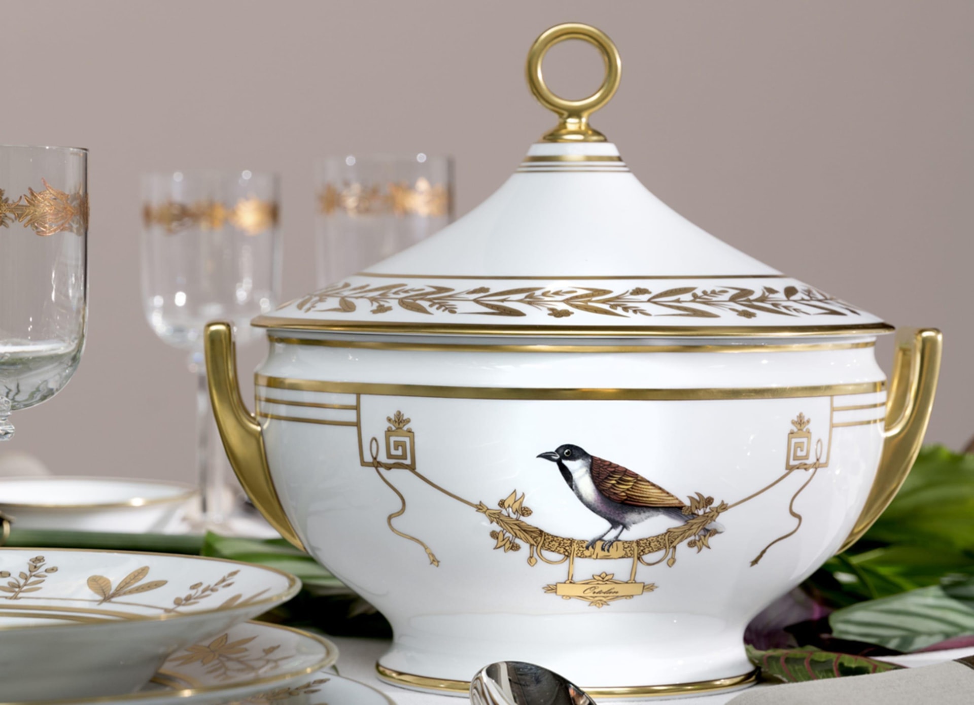 Ginori 1735, Voliere, Tureen