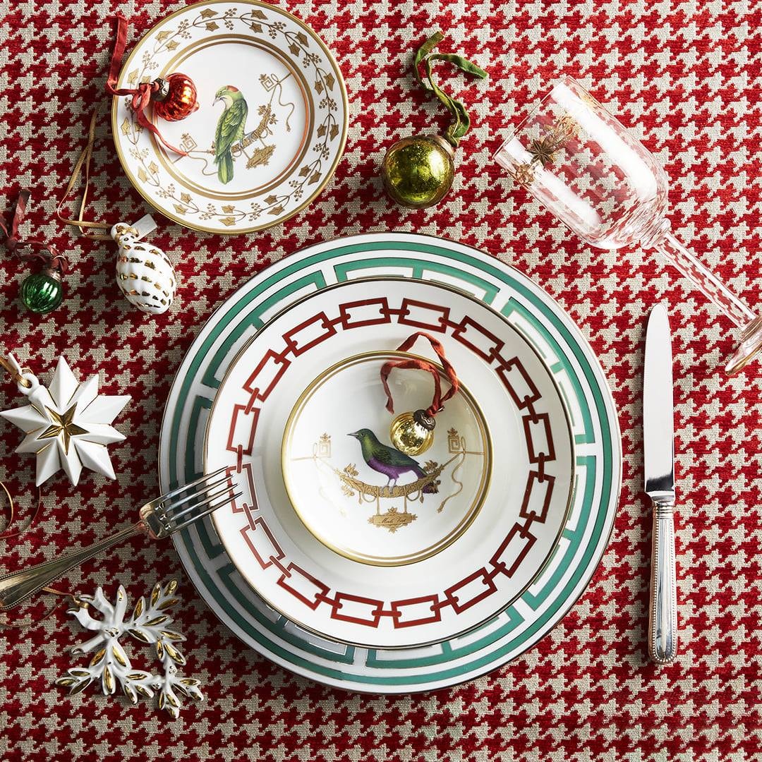 Ginori 1735, Catene Scarlatto, Soup plate