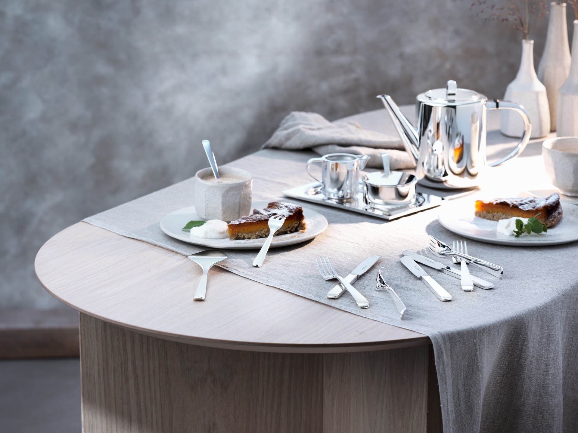 Robbe & Berking, Alta flatware, silver plated, Sugar spoon