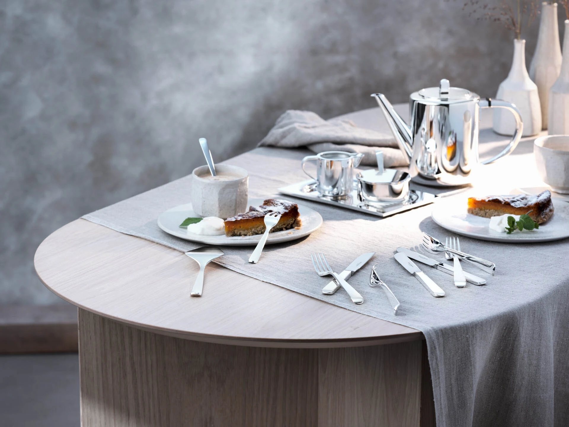 Robbe & Berking, Alta flatware, silver plated, Table napkin ring