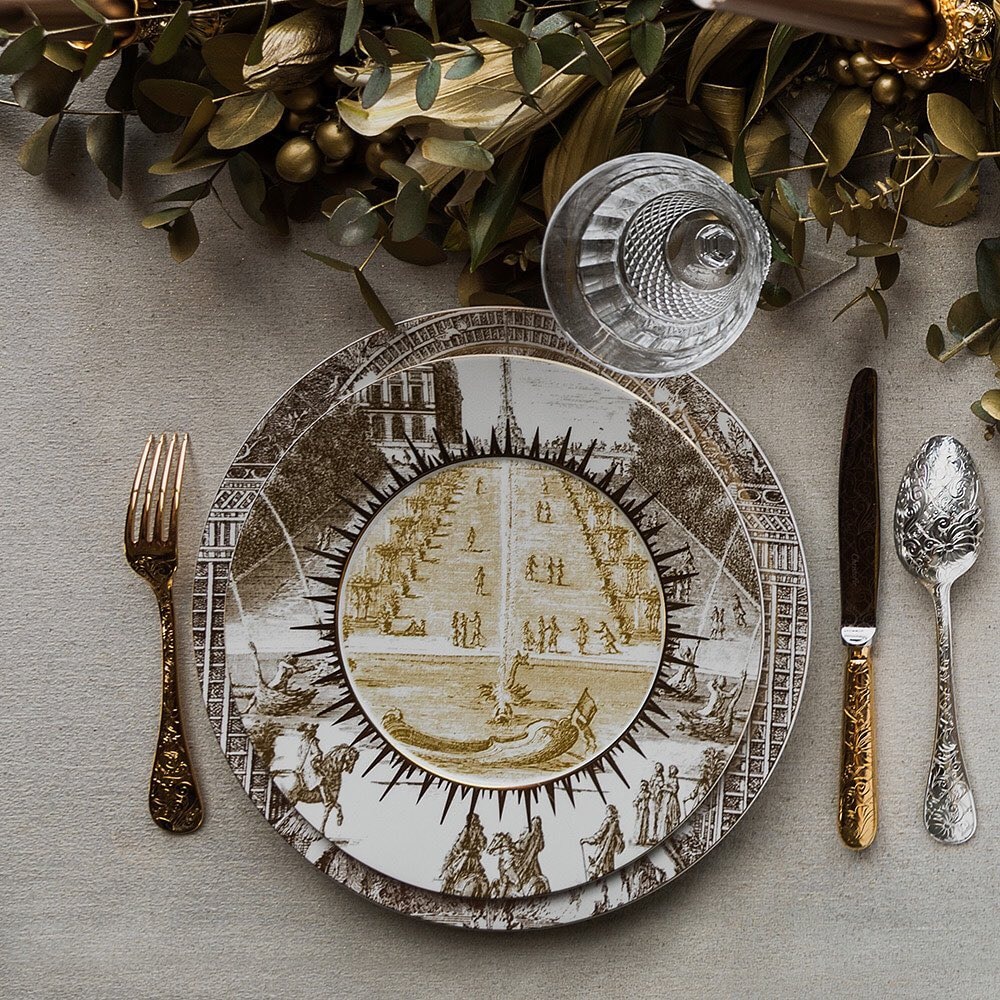 Bernardaud, Versailles Enchanté, Salad plate