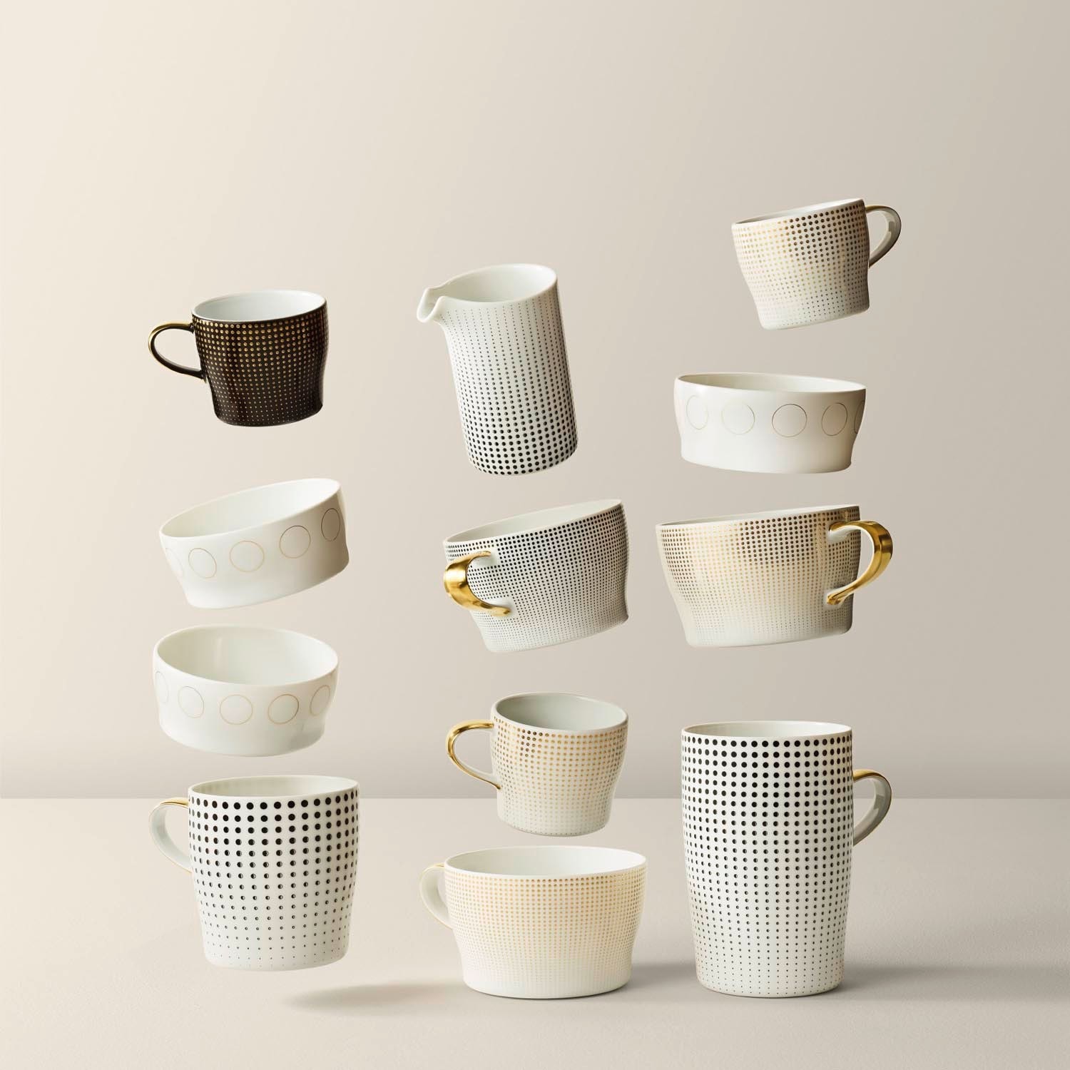 Fürstenberg, Auréole clair de lune, Coffee cup and saucer