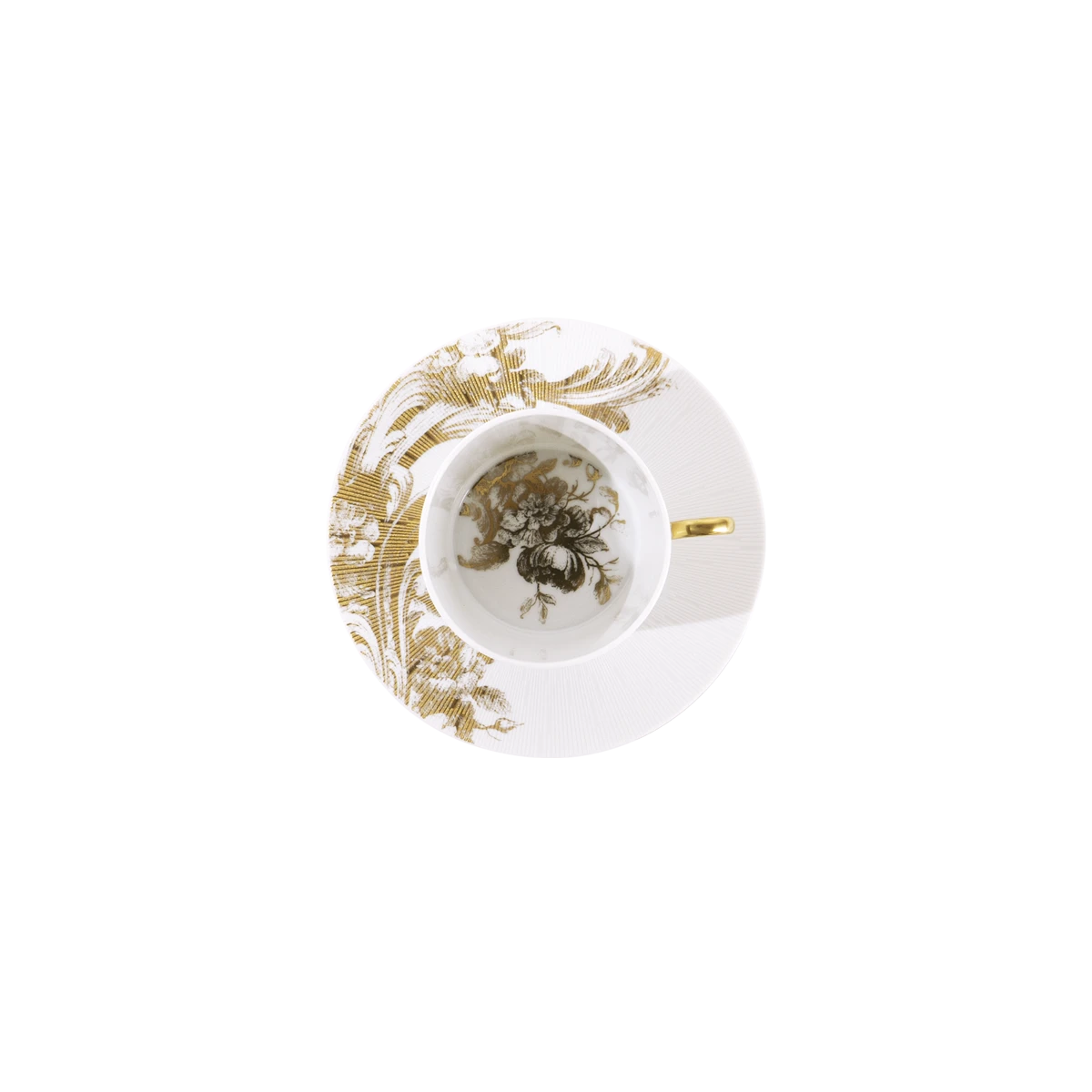 Haviland, Stanislas gold, Tea cup and saucer