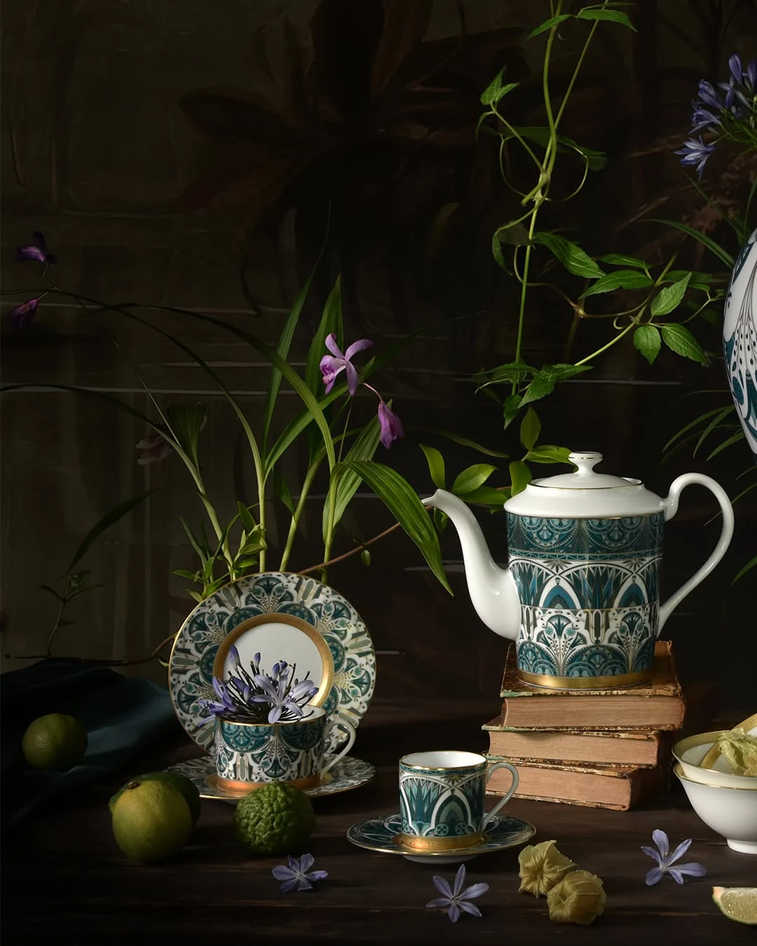 Haviland, Rêves du Nil Gold, Teapot