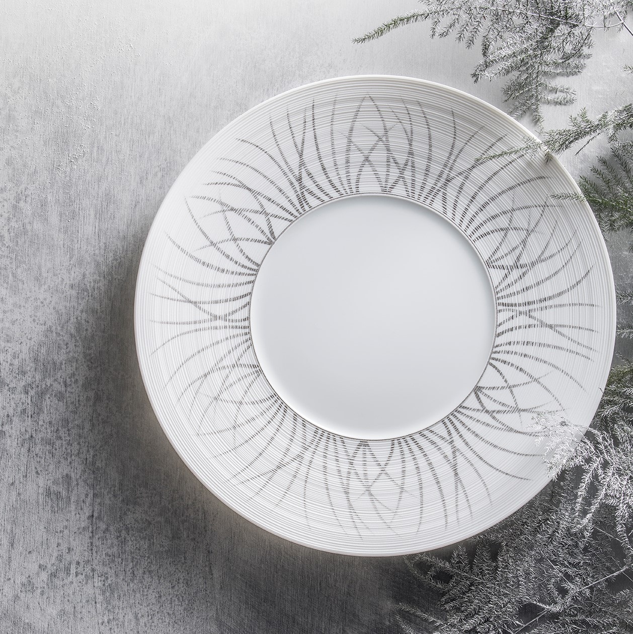J.L Coquet, Hémisphère Tundra Platinum, Salad bowl small