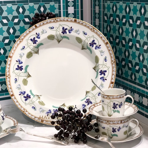 Haviland, Impératrice Eugénie, Espresso cup and saucer