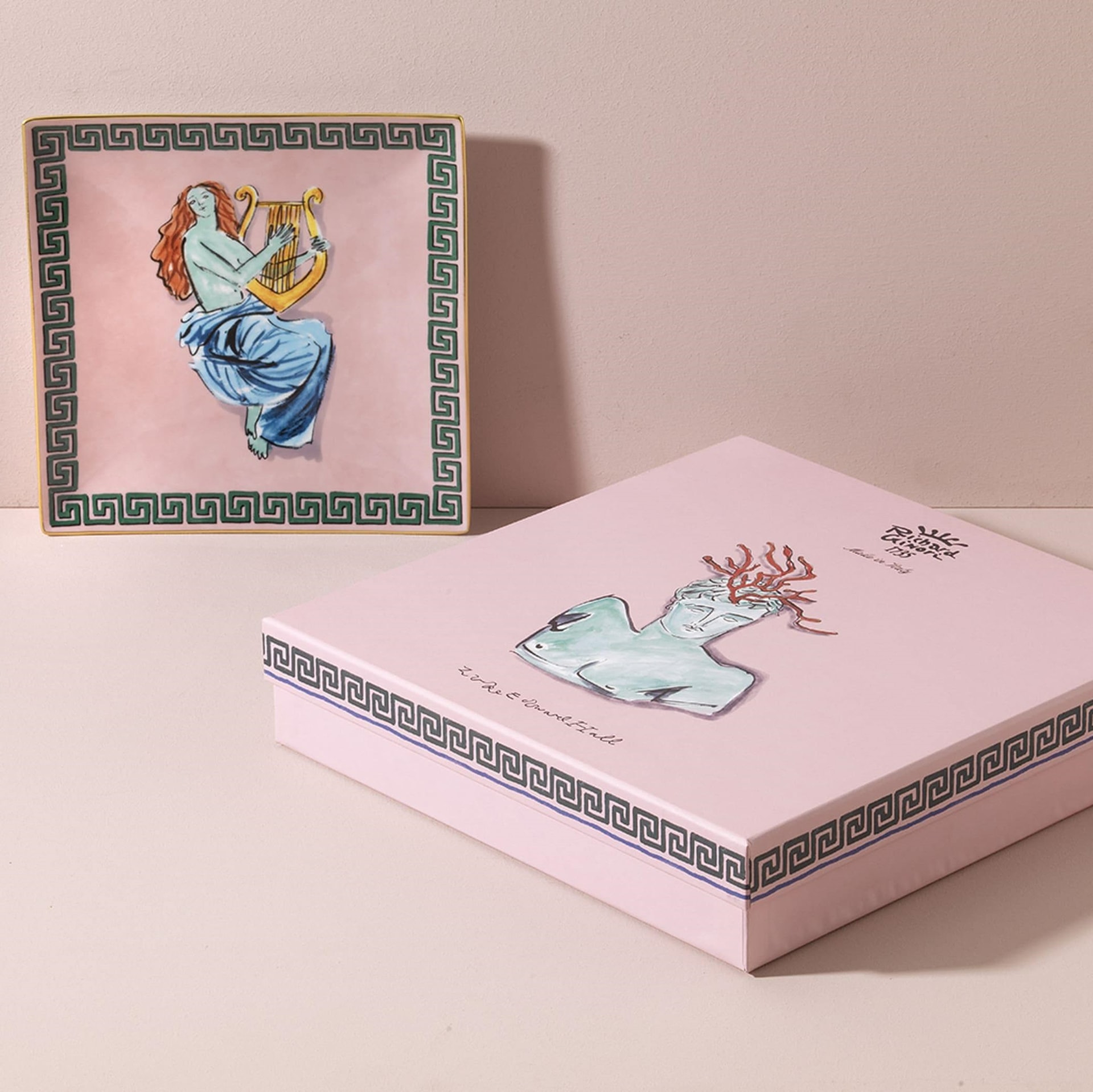 Ginori 1735, Il viaggio di Nettuno, Square change tray