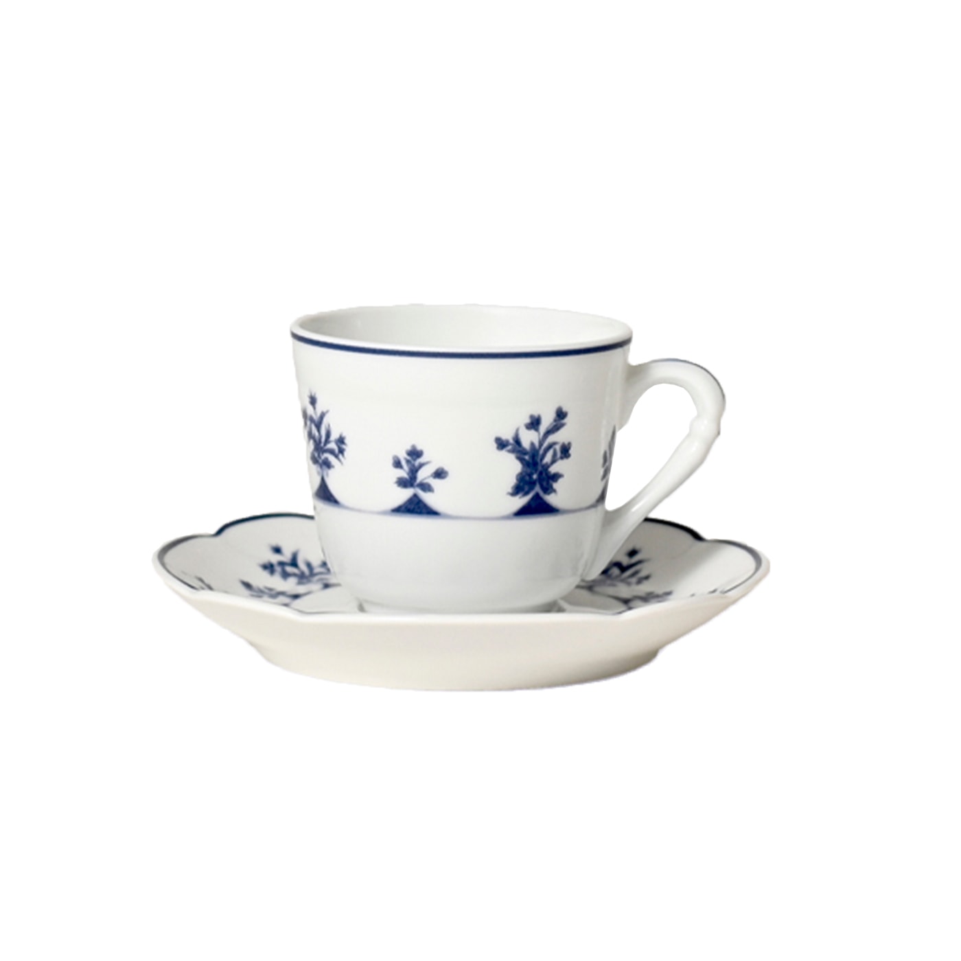 Bernardaud, Chateaubriand couleur, Espresso cup and saucer