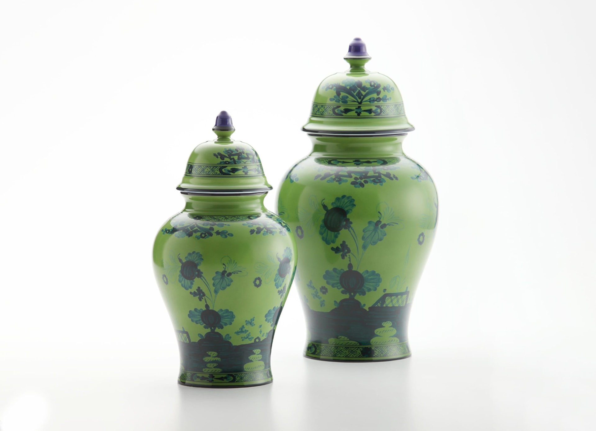 Ginori 1735, Oriente Italiano, Large potiche vase
