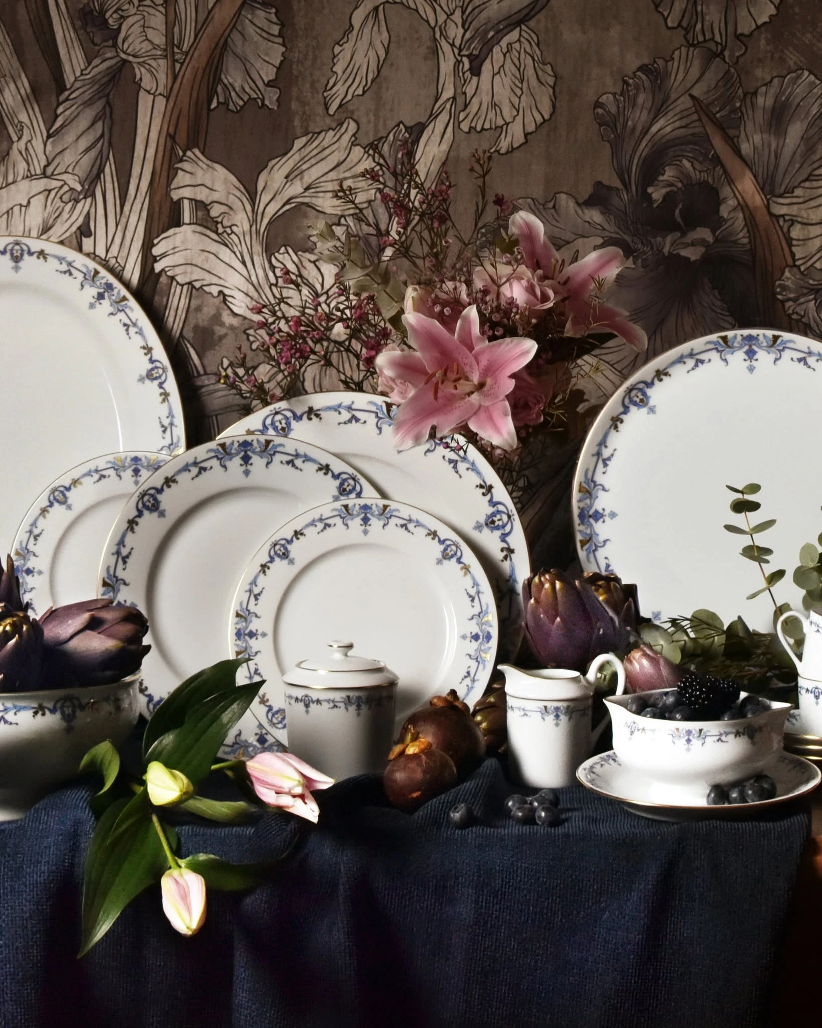 Haviland, Marthe Ritz Paris, Dessert plate