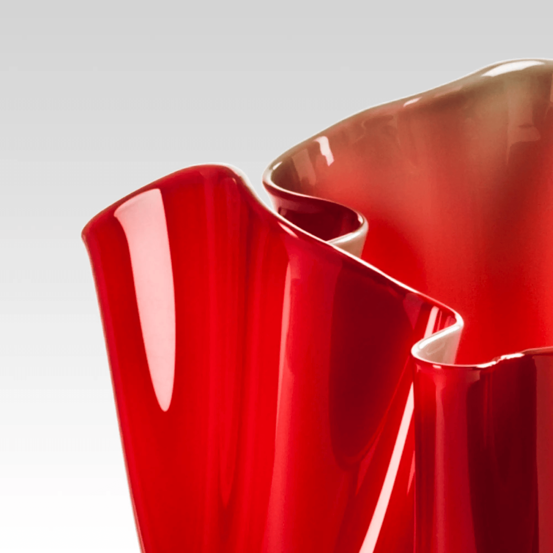 Venini, Fazzoletto, Vase, medium