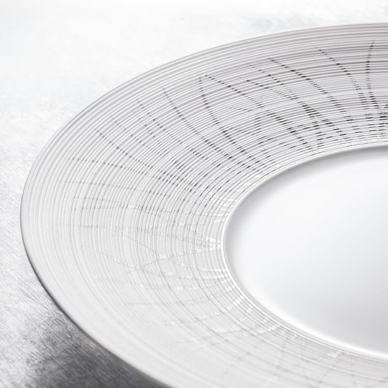 J.L Coquet, Hémisphère Tundra Platinum, Tea saucer