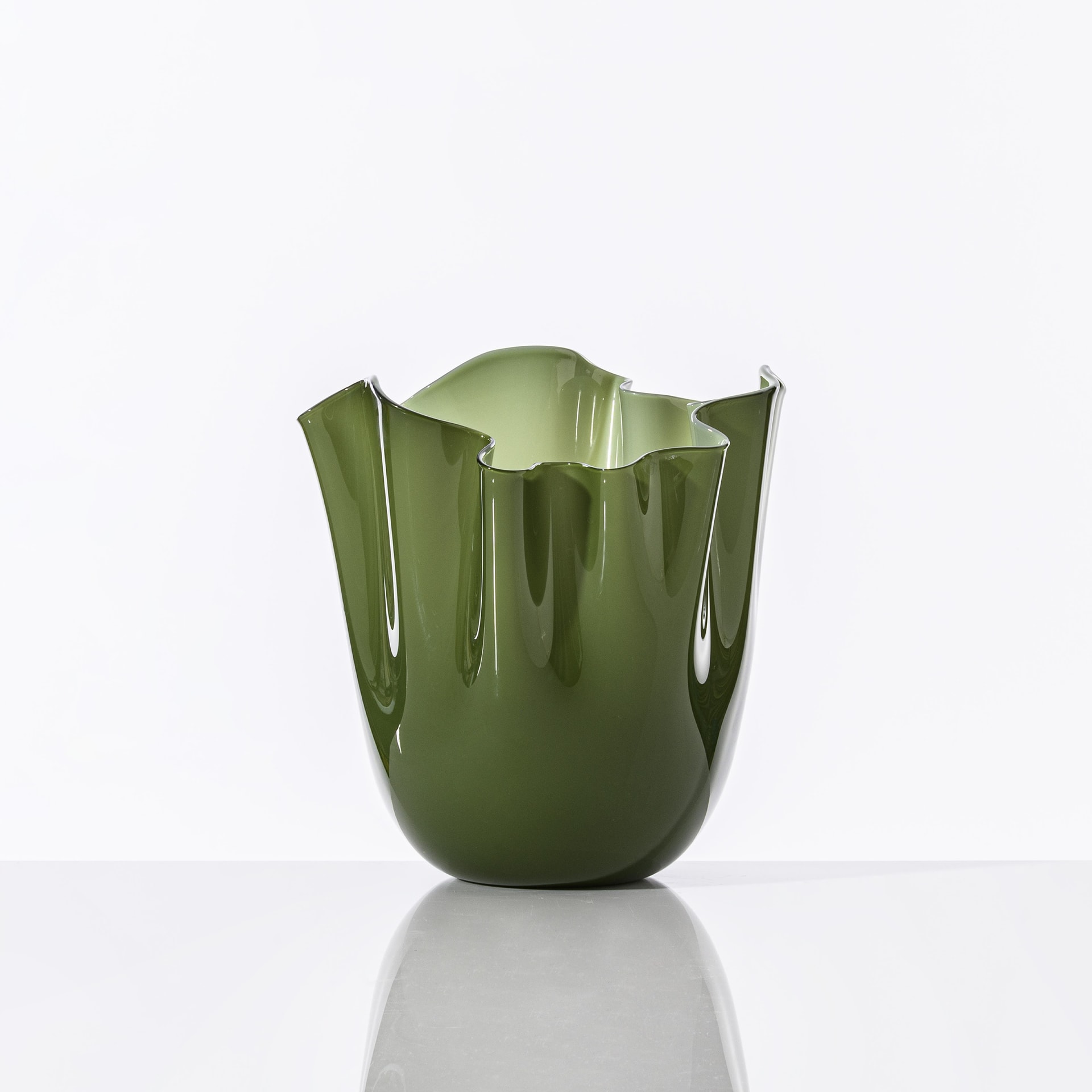 Venini, Fazzoletto, Vase, medium