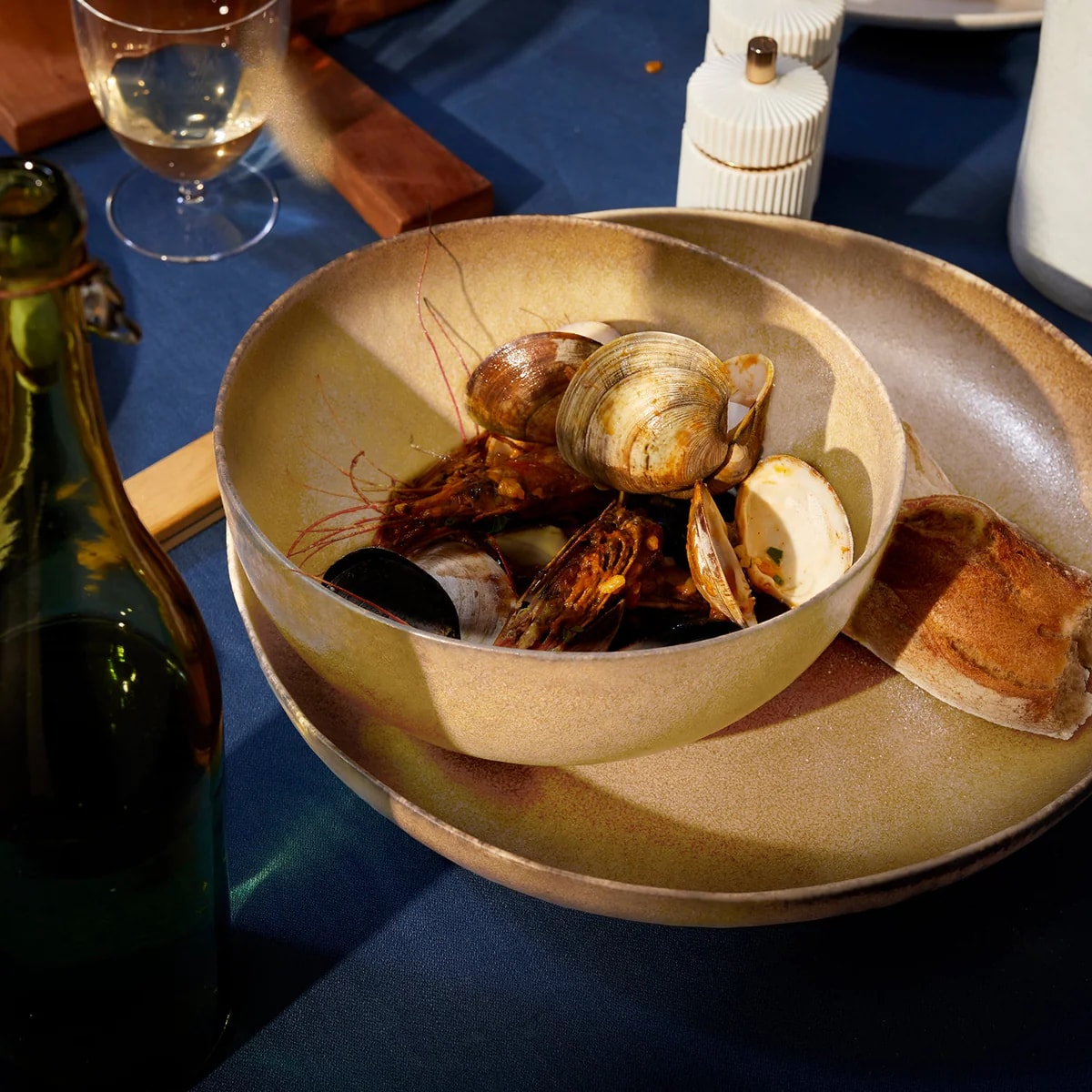 L'Objet, Terra leather, Cereal bowl
