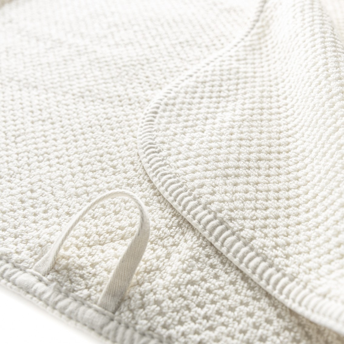Graccioza, Bee Waffle towels, Washcloth, snow