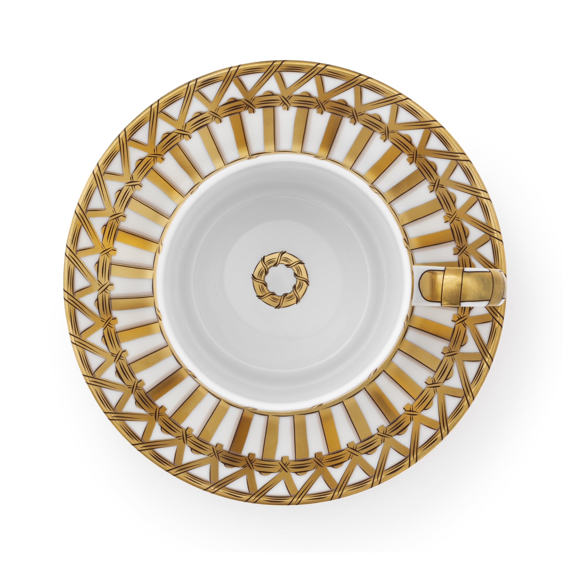 Pinto, Vannerie, Mug and saucer